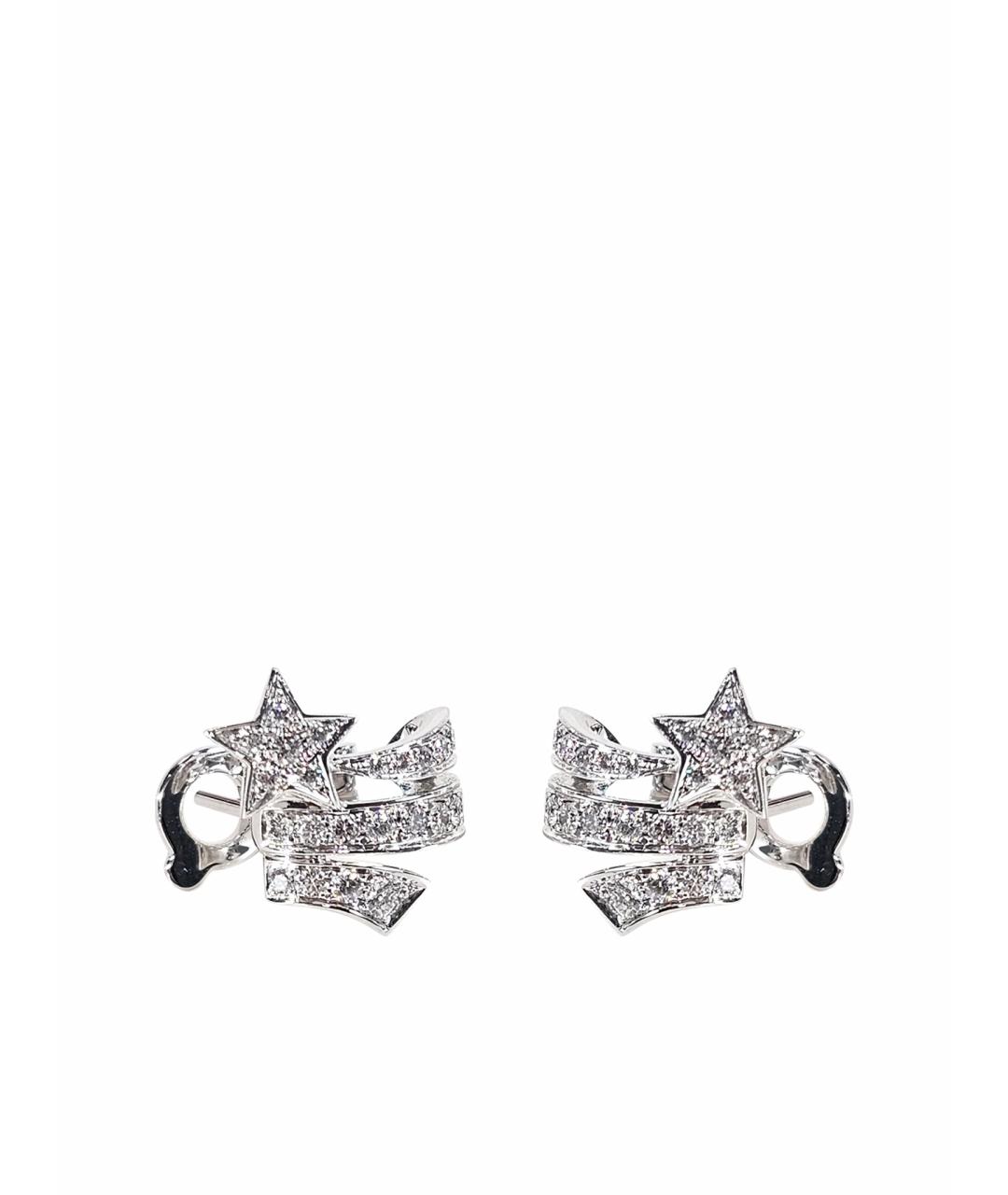 CHANEL Серебряные серьги из белого золота, фото 6