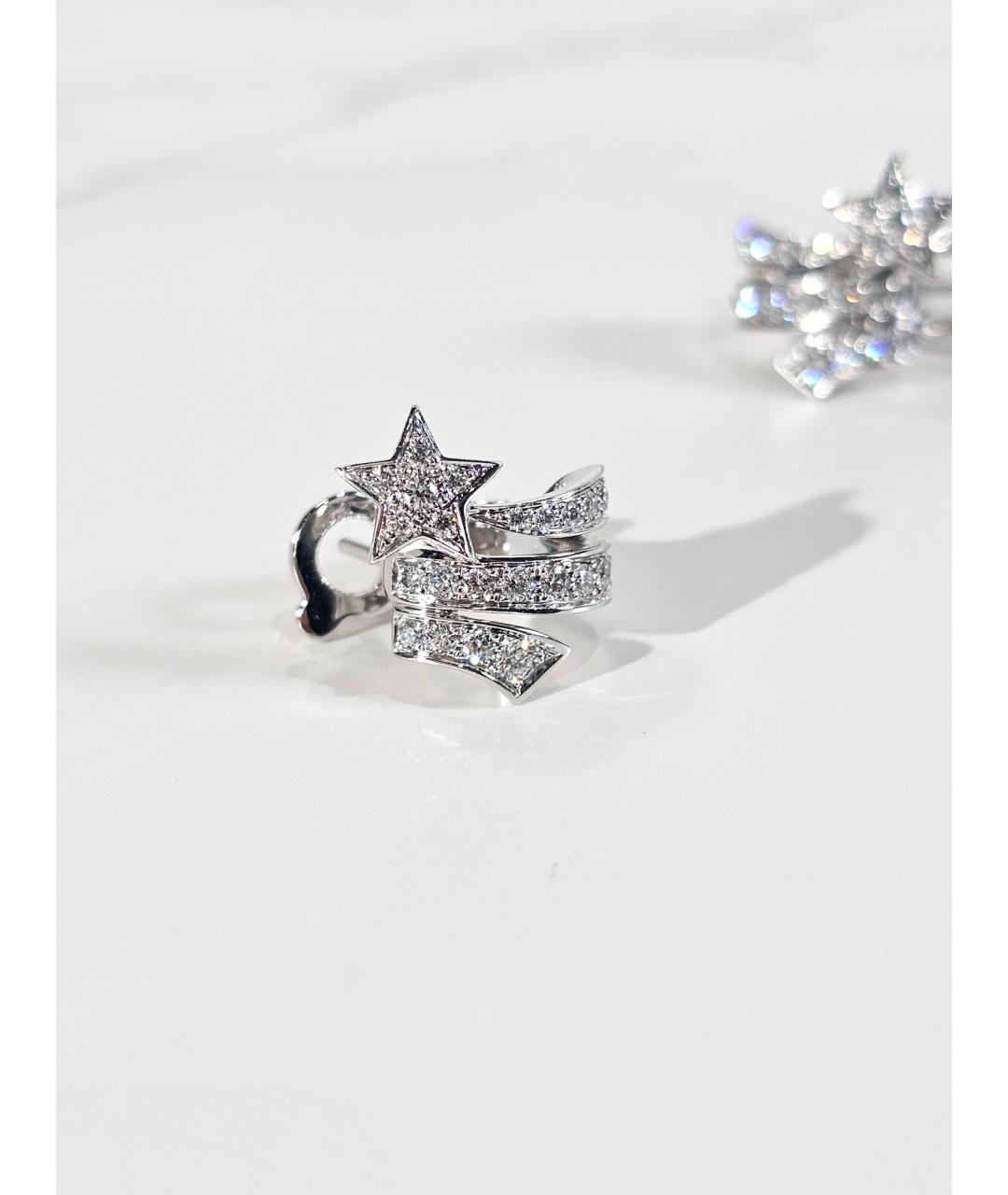 CHANEL Серебряные серьги из белого золота, фото 3