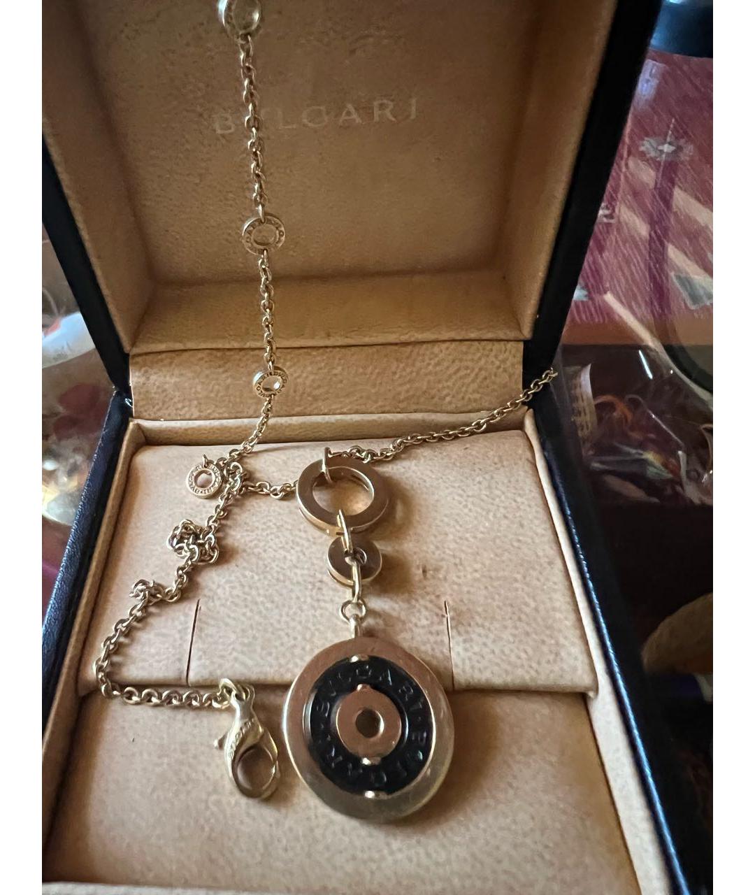 BVLGARI Черный комплект из желтого золота, фото 4