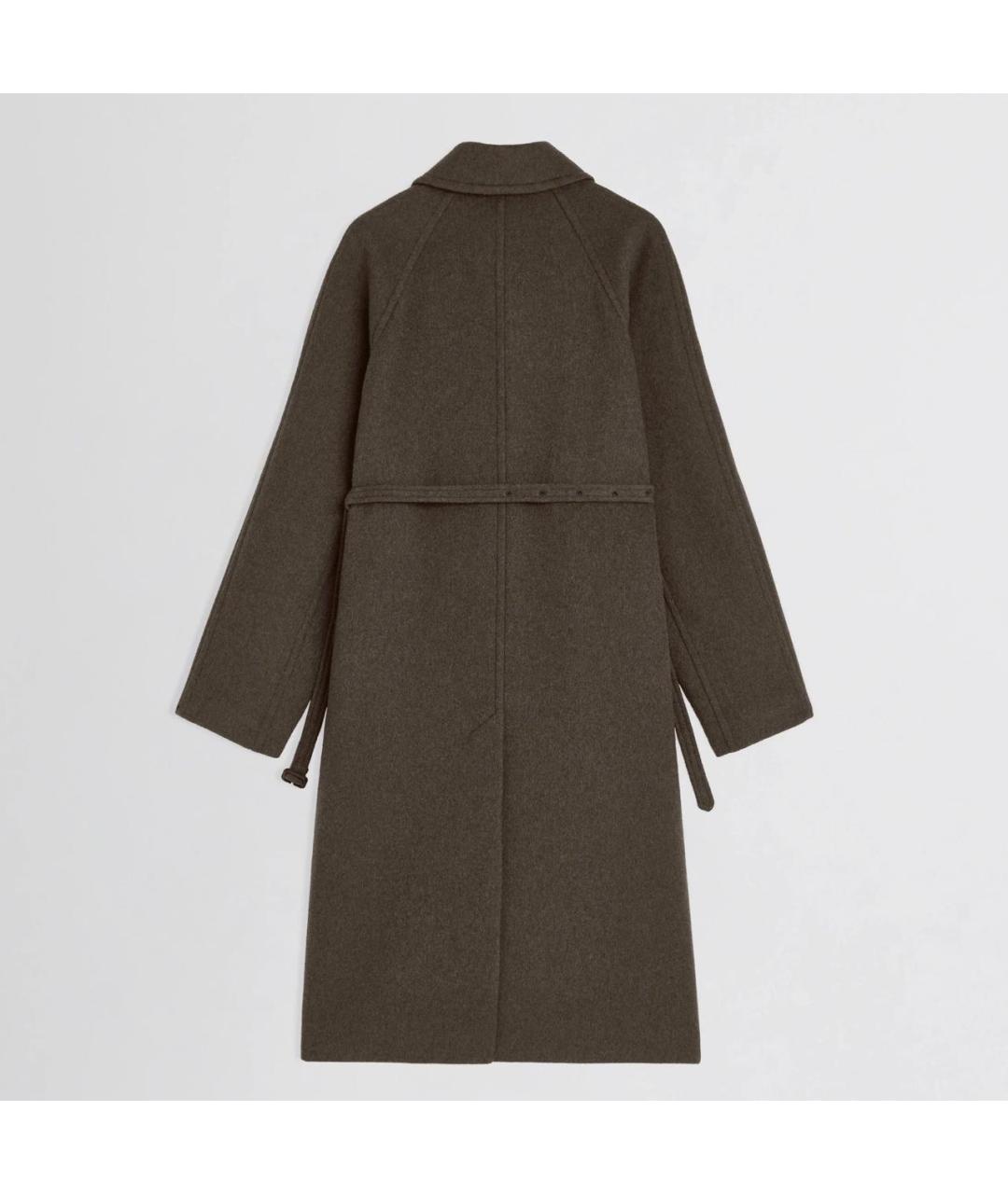 PHOEBE PHILO Коричневое кашемировое пальто, фото 2