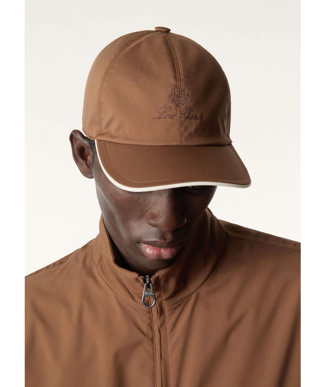 LORO PIANA Хаки кепка/бейсболка, фото 3