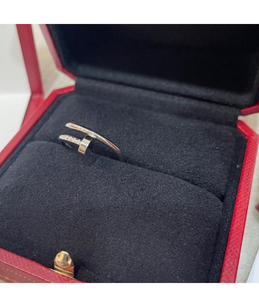 CARTIER Серое кольцо из белого золота, фото 4