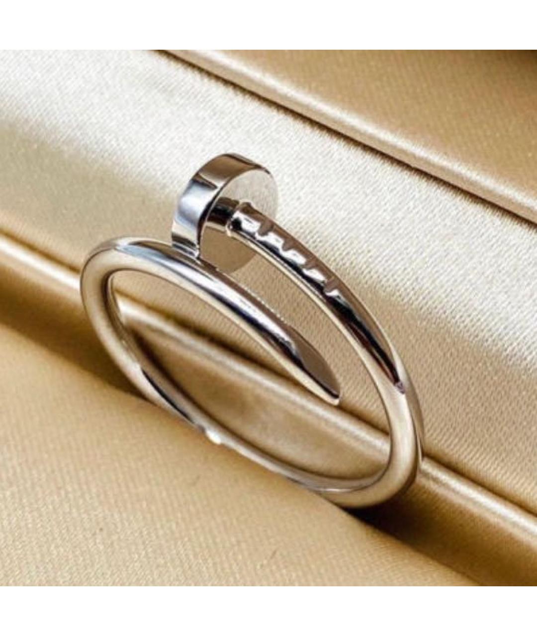 CARTIER Серое кольцо из белого золота, фото 7