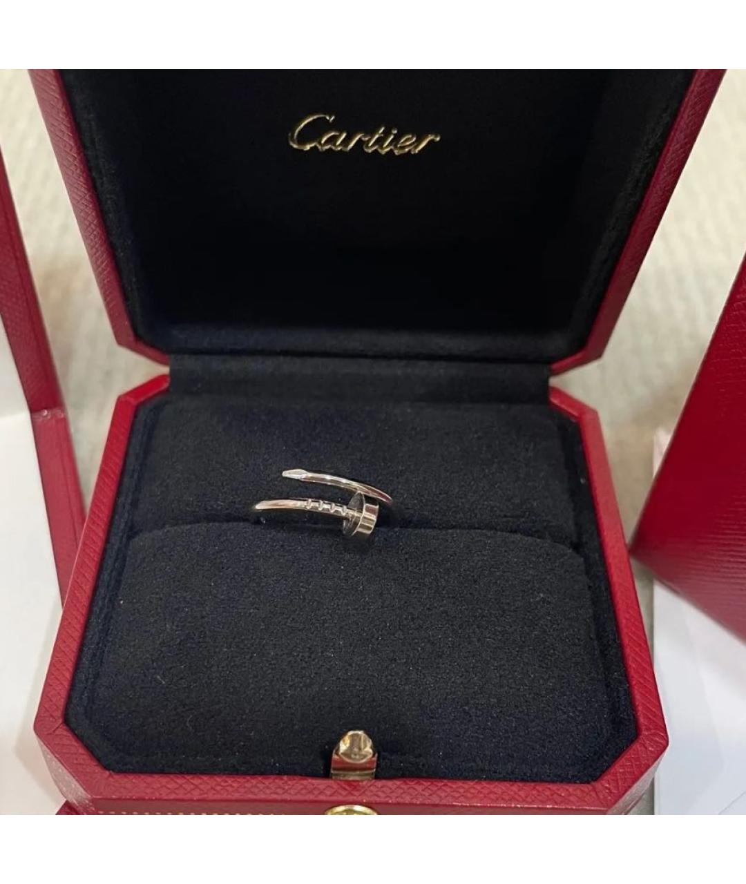 CARTIER Серое кольцо из белого золота, фото 5
