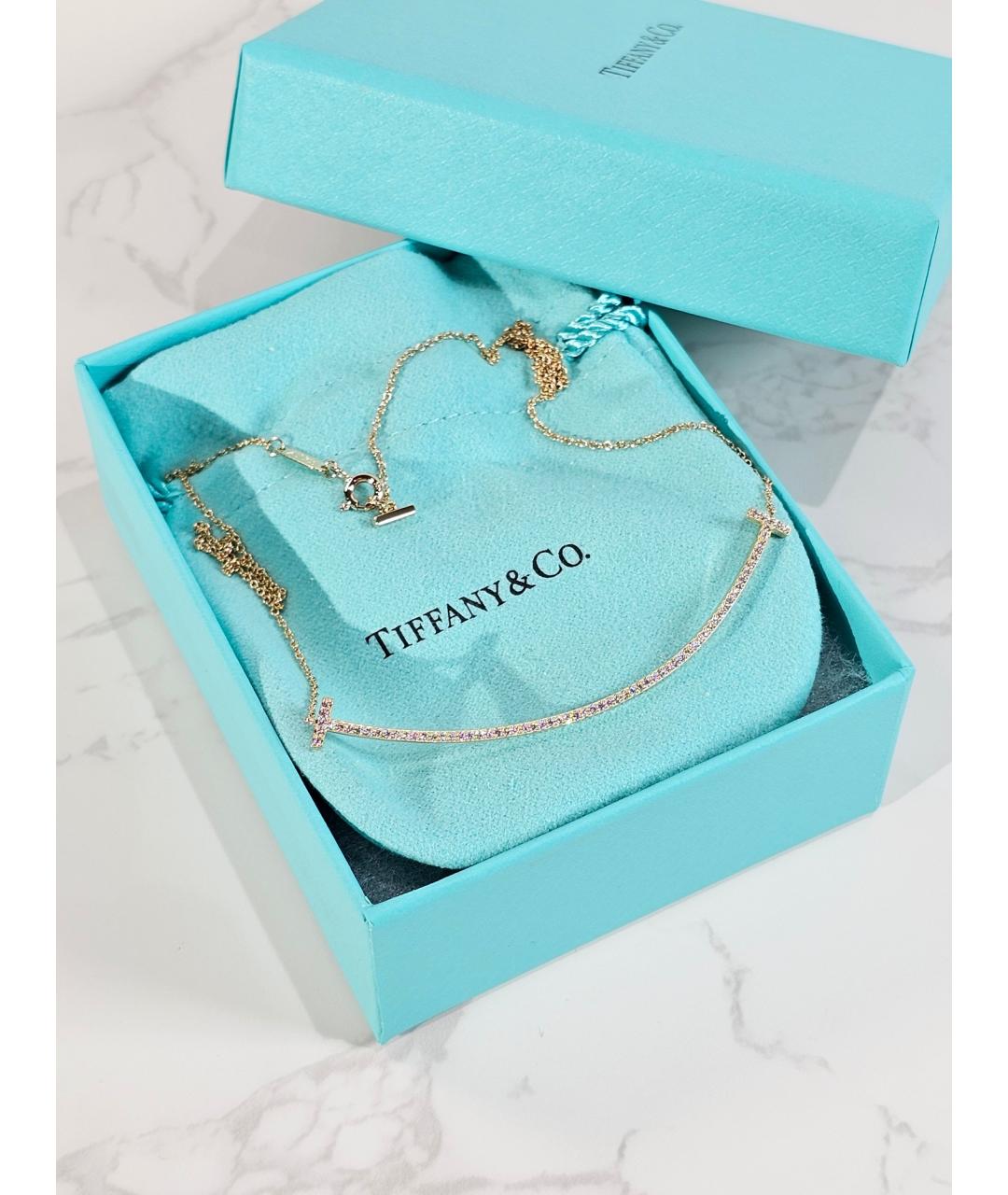 TIFFANY&CO Золотое колье из желтого золота, фото 2