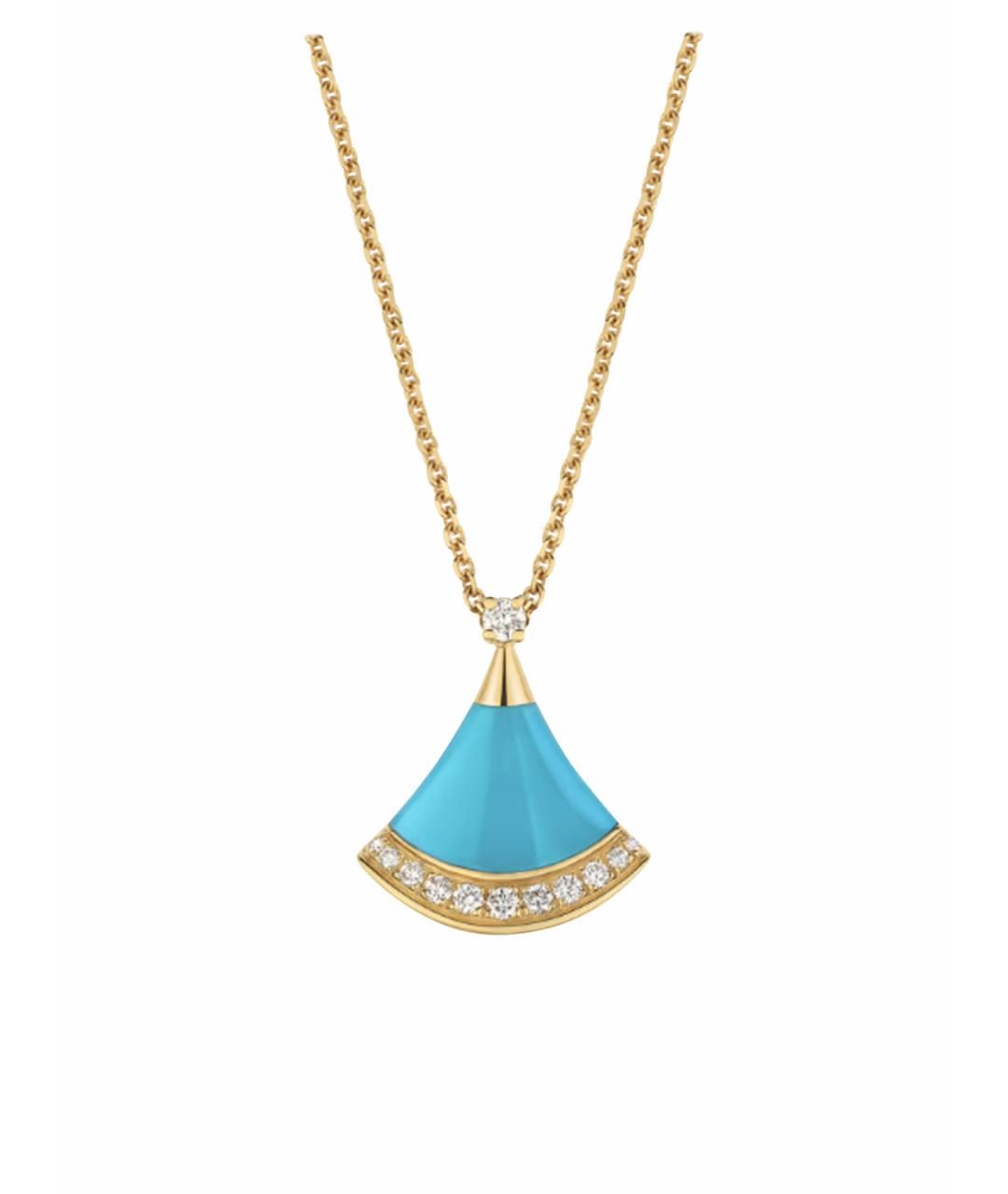 BVLGARI Золотое колье из желтого золота, фото 1