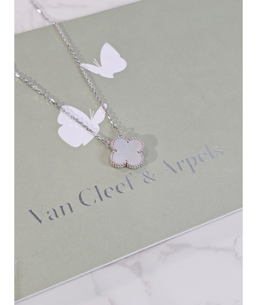 VAN CLEEF & ARPELS Серебряное колье из белого золота, фото 3