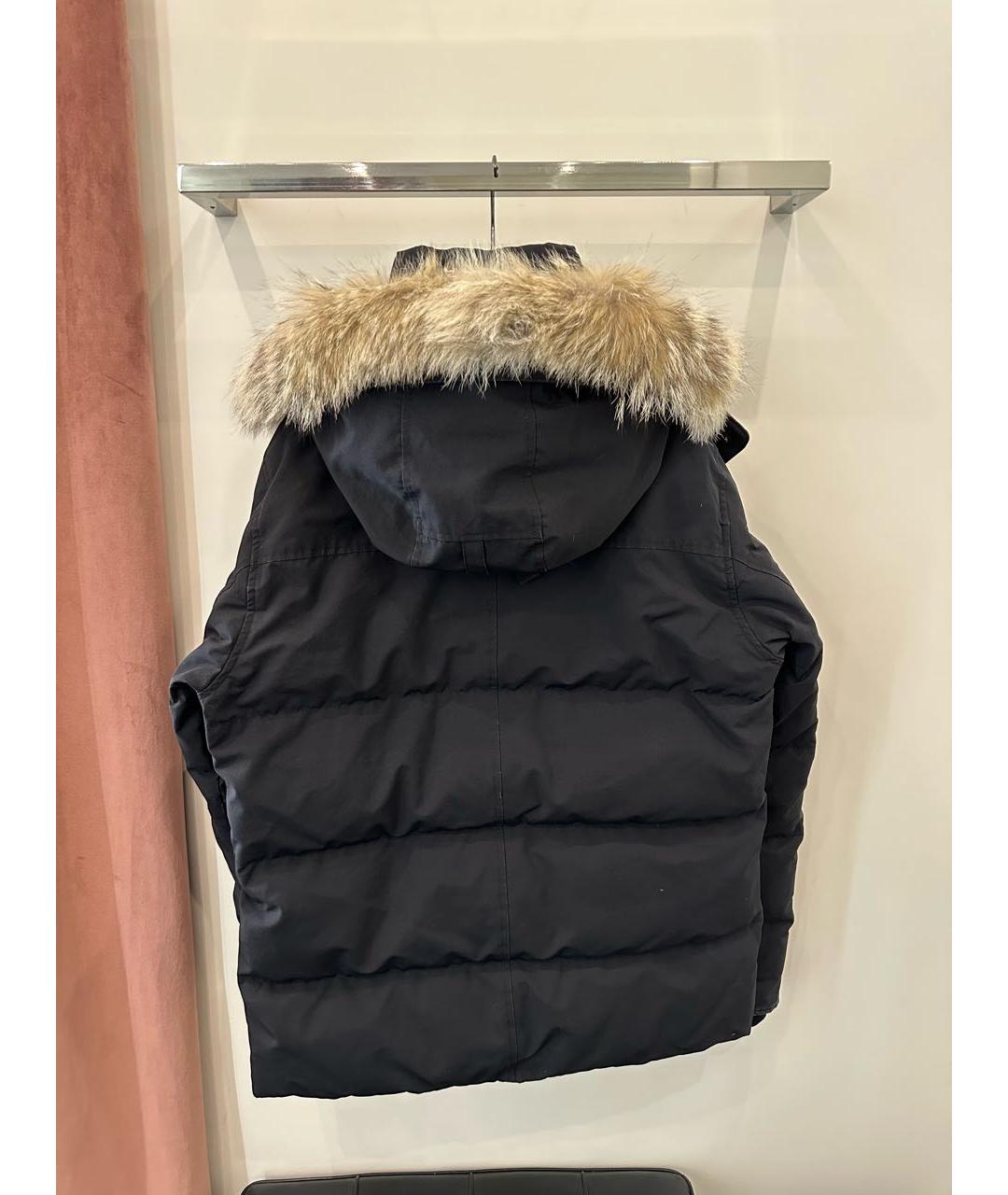 CANADA GOOSE Черная полиэстеровая куртка, фото 2