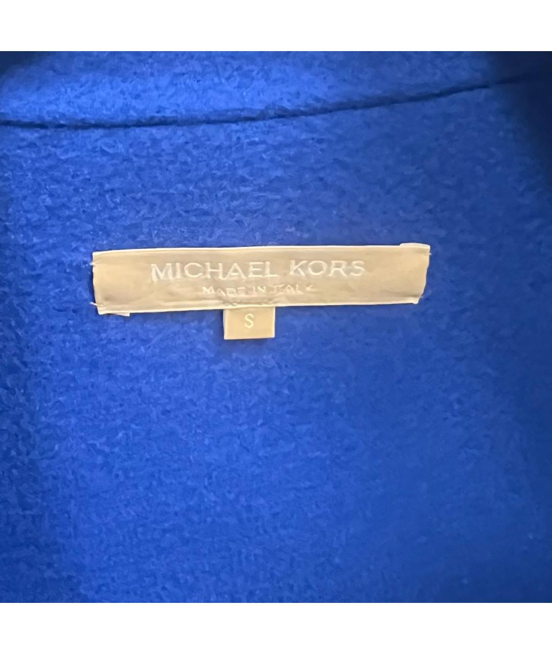 MICHAEL KORS Синее пальто, фото 3
