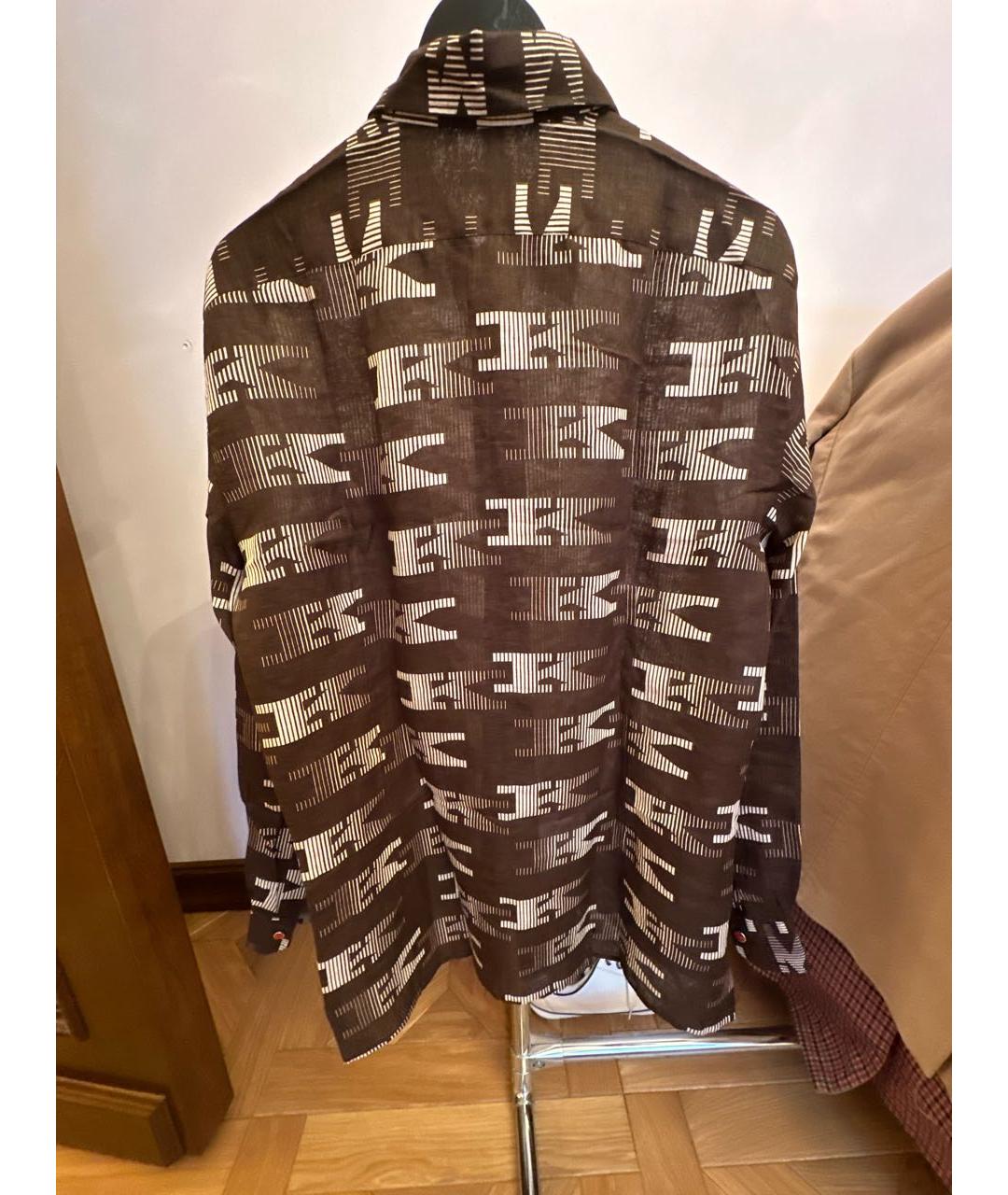 KITON Льняная кэжуал рубашка, фото 2