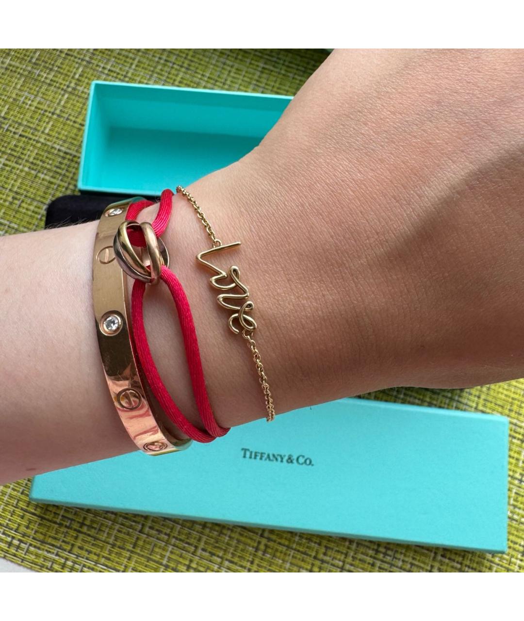 TIFFANY&CO Золотой браслет из желтого золота, фото 6