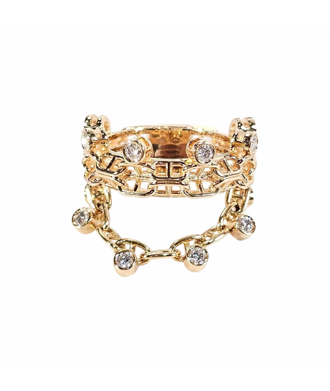 HERMES Золотое кольцо из желтого золота, фото 1