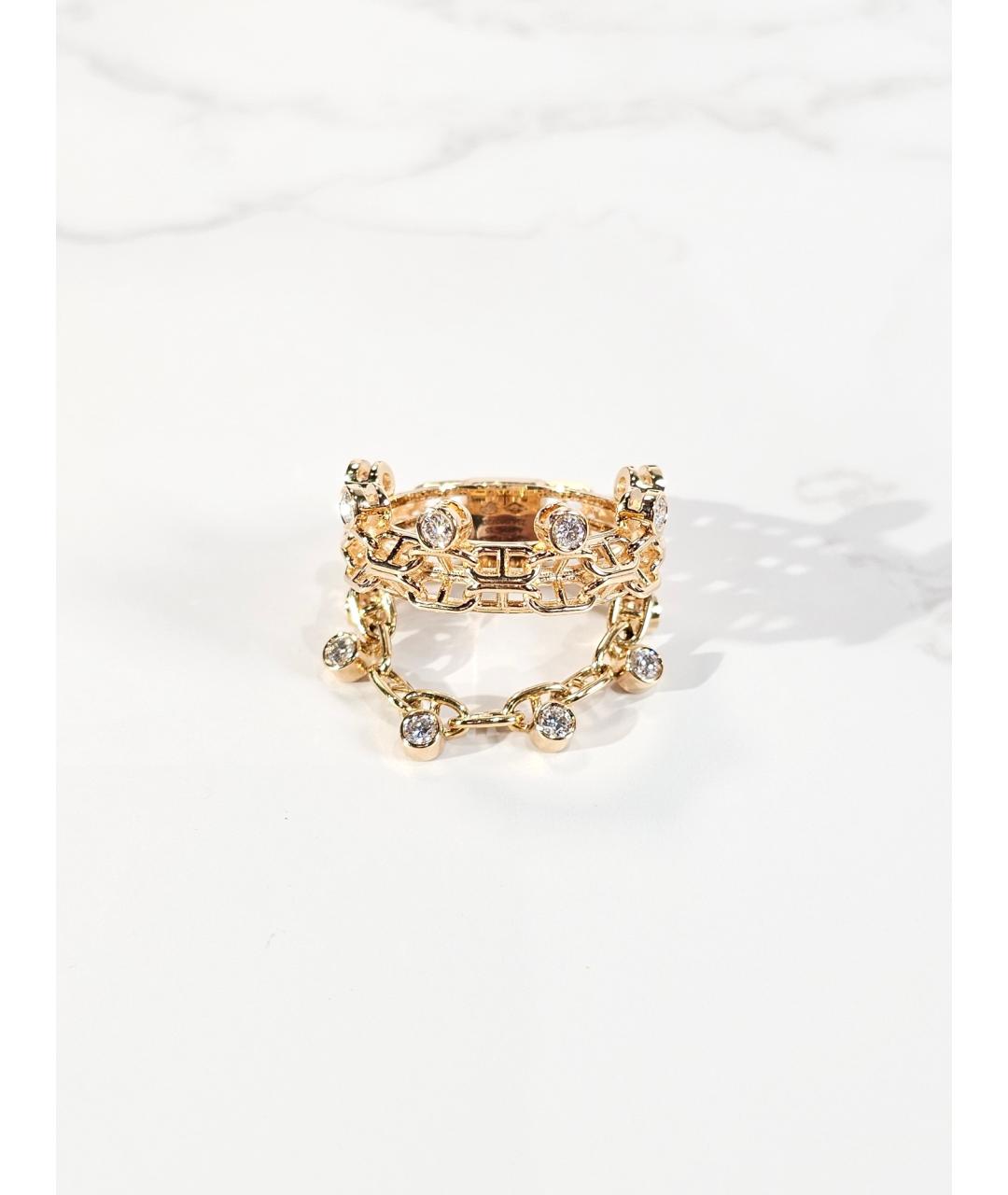 HERMES Золотое кольцо из желтого золота, фото 2