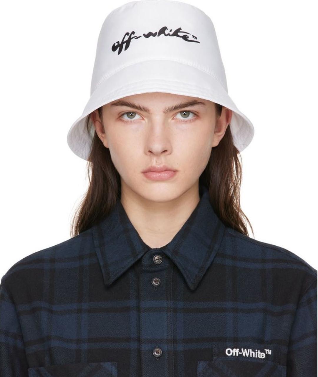 OFF-WHITE Черная синтетическая кепка/бейсболка, фото 7