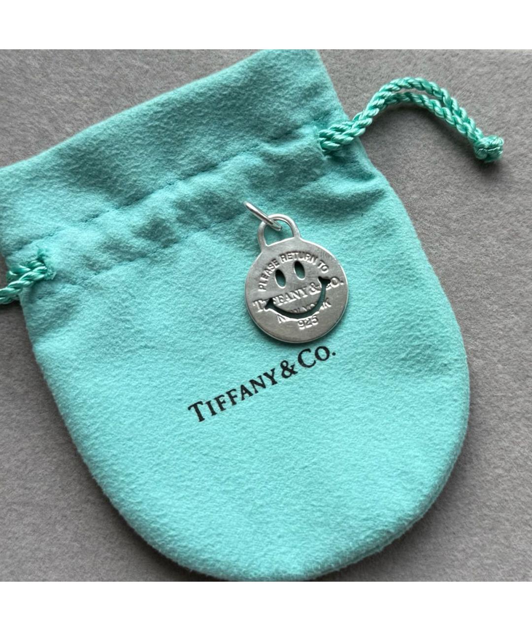 TIFFANY&CO Серебрянный серебряный кулон, фото 2