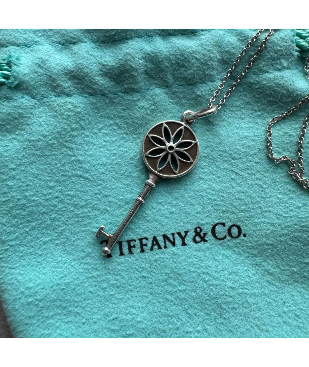 TIFFANY&CO Серебряное серебряное колье, фото 4