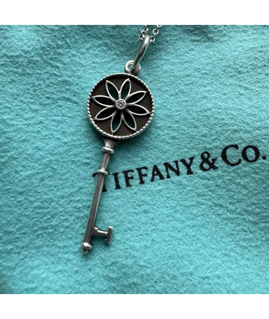 TIFFANY&CO Серебряное серебряное колье, фото 3