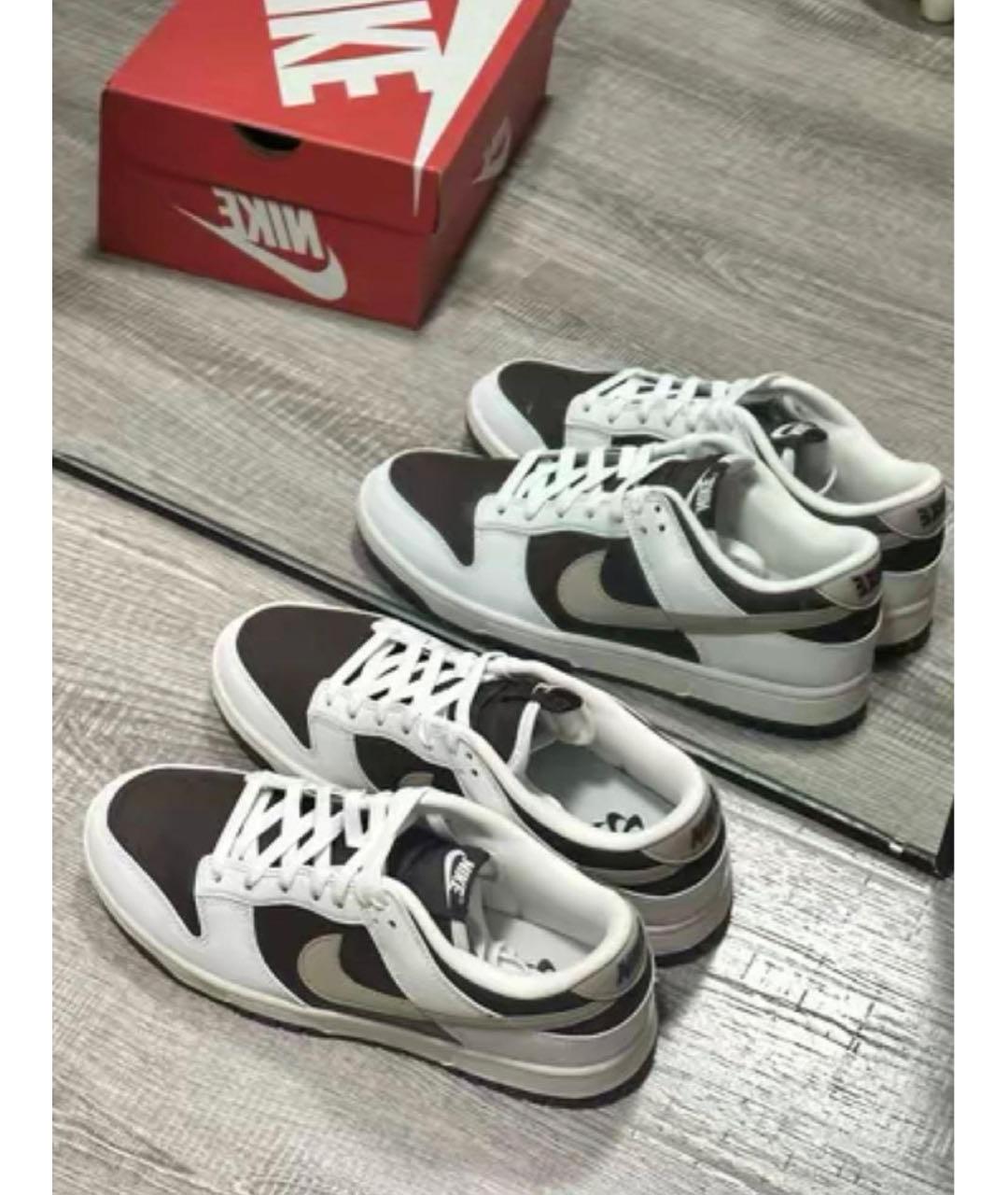 NIKE Кожаные низкие кроссовки / кеды, фото 3