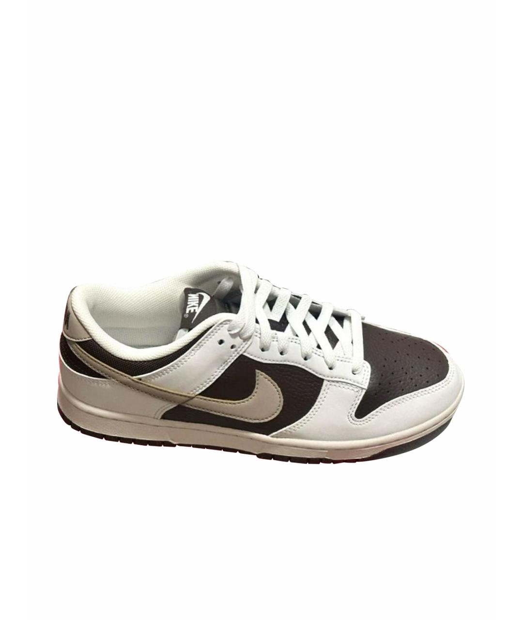 NIKE Кожаные низкие кроссовки / кеды, фото 1