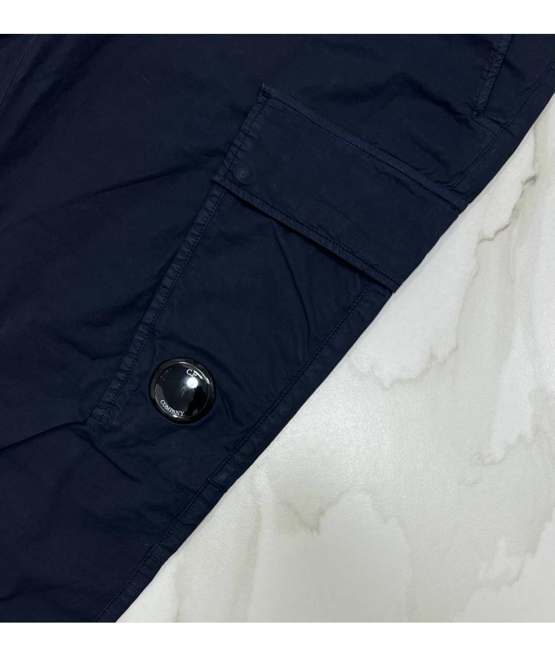 CP COMPANY Темно-синие повседневные брюки, фото 3