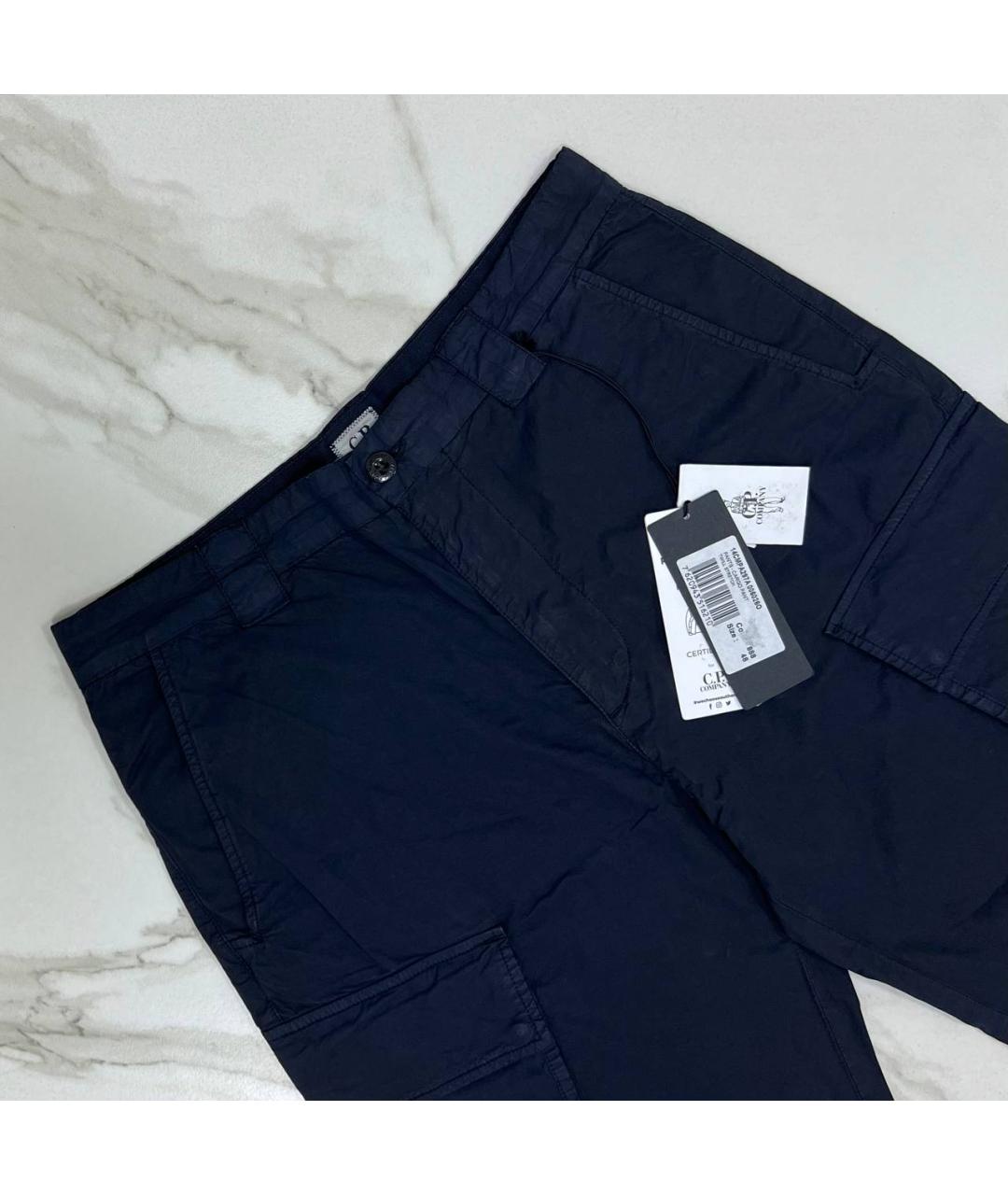 CP COMPANY Темно-синие повседневные брюки, фото 2