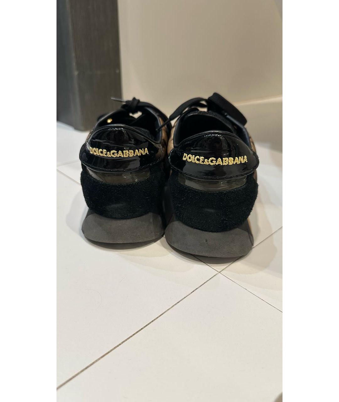 DOLCE&GABBANA Текстильные кроссовки, фото 4
