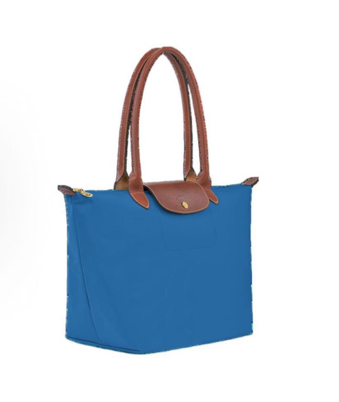 LONGCHAMP Синяя сумка тоут, фото 2