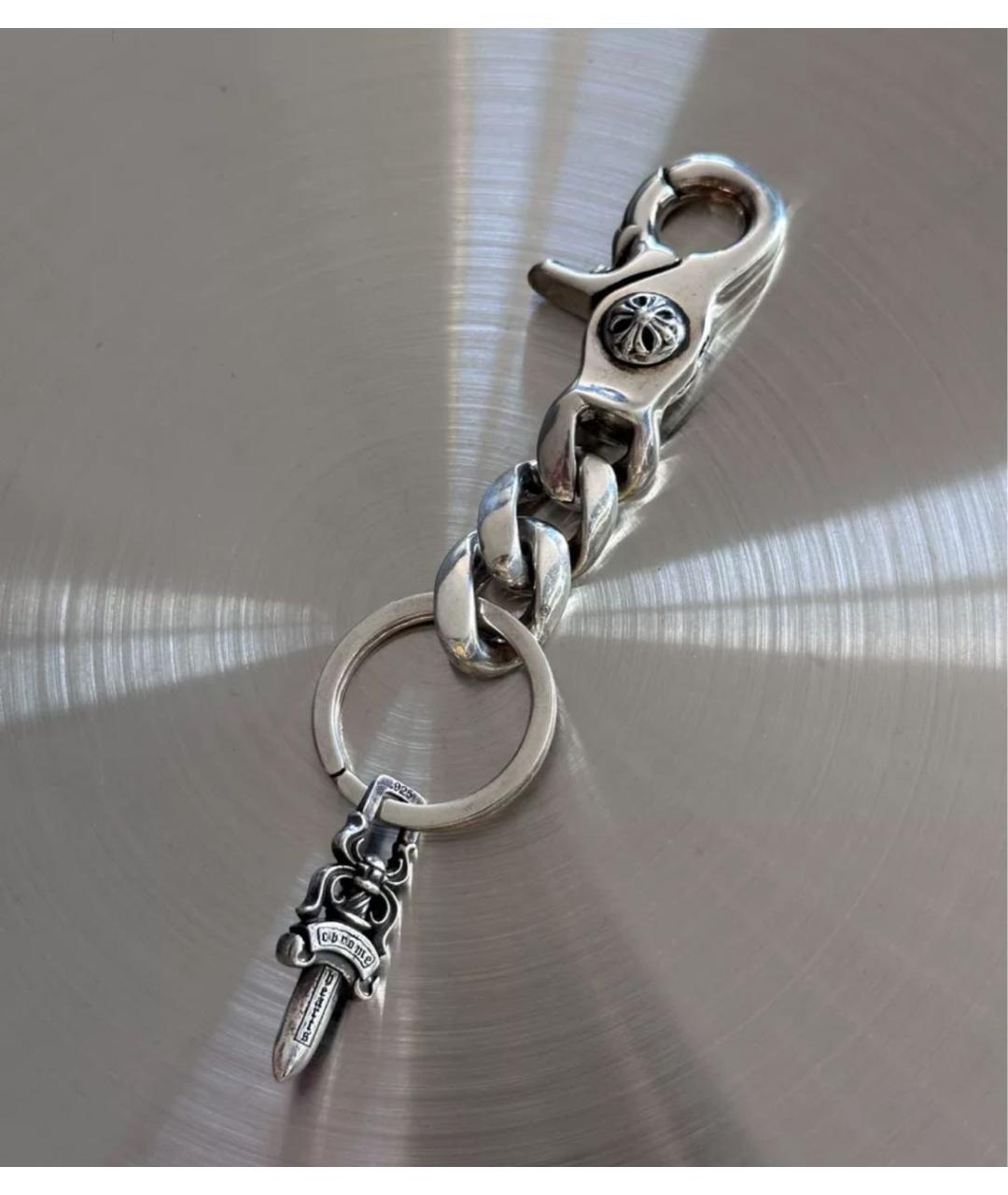 CHROME HEARTS Серебрянный брелок, фото 3
