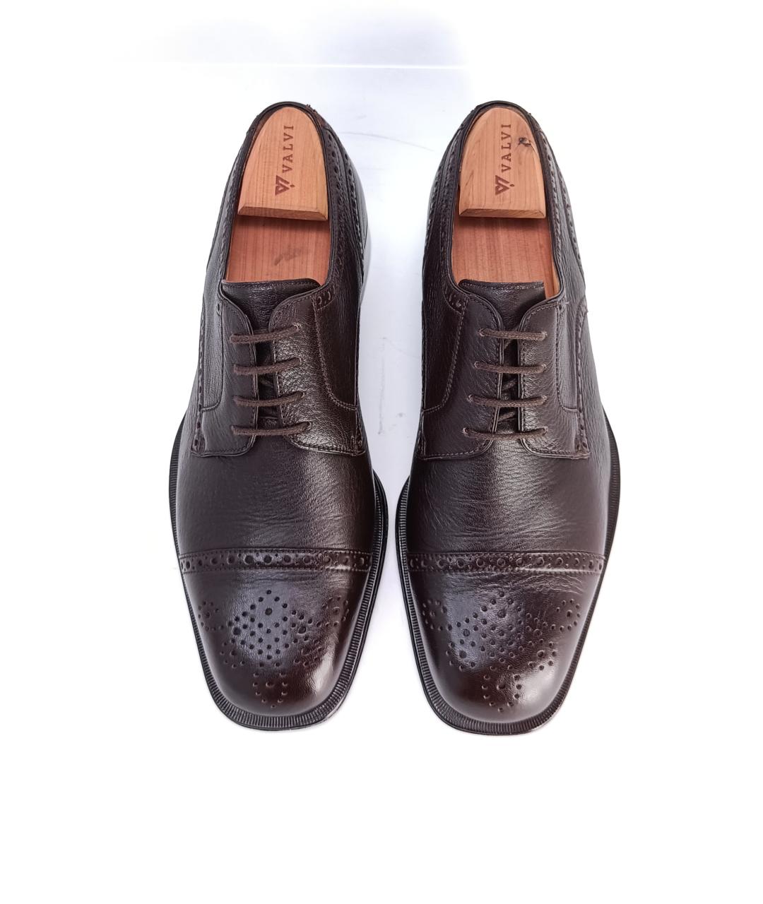 BALLY Коричневые кожаные туфли, фото 4