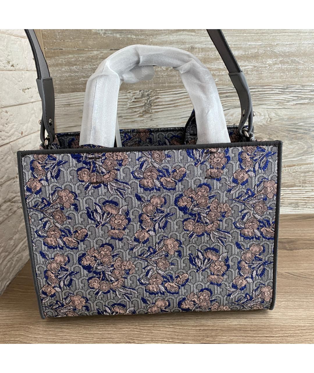 FURLA Мульти жаккардовая сумка тоут, фото 9