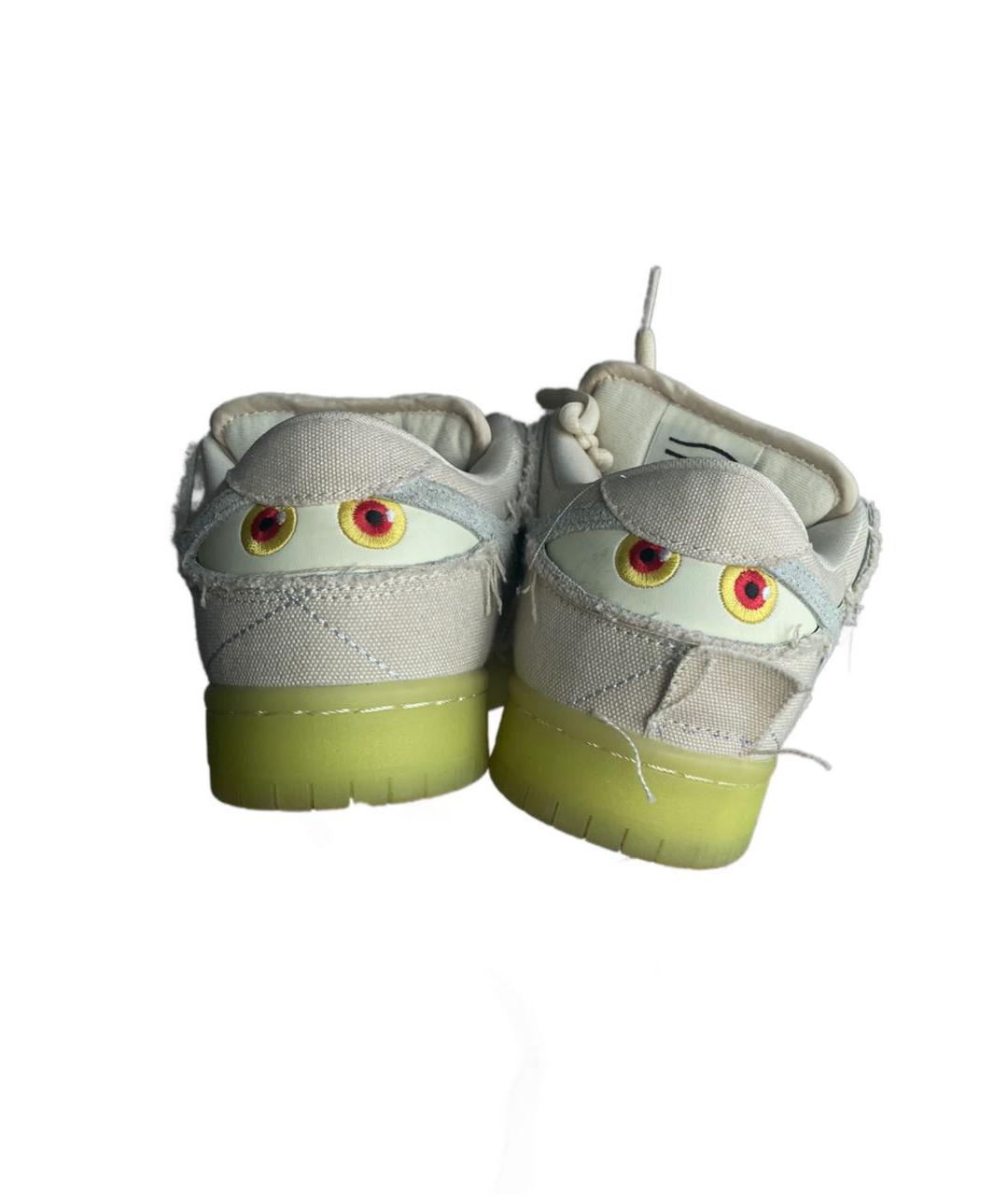 NIKE Серые текстильные низкие кроссовки / кеды, фото 4