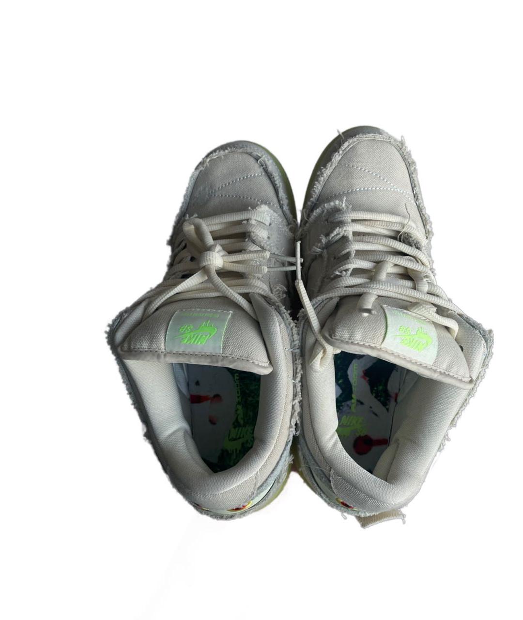 NIKE Серые текстильные низкие кроссовки / кеды, фото 3