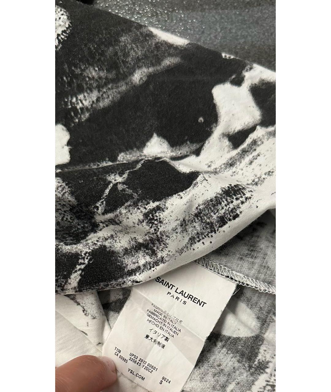 SAINT LAURENT Хлопковая майка, фото 3