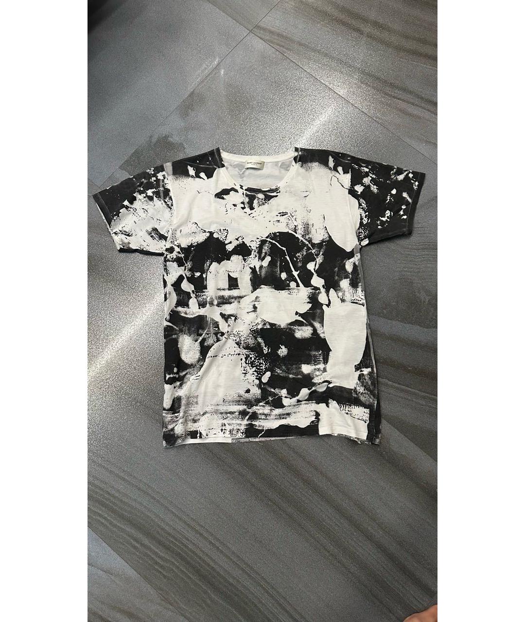 SAINT LAURENT Хлопковая майка, фото 4