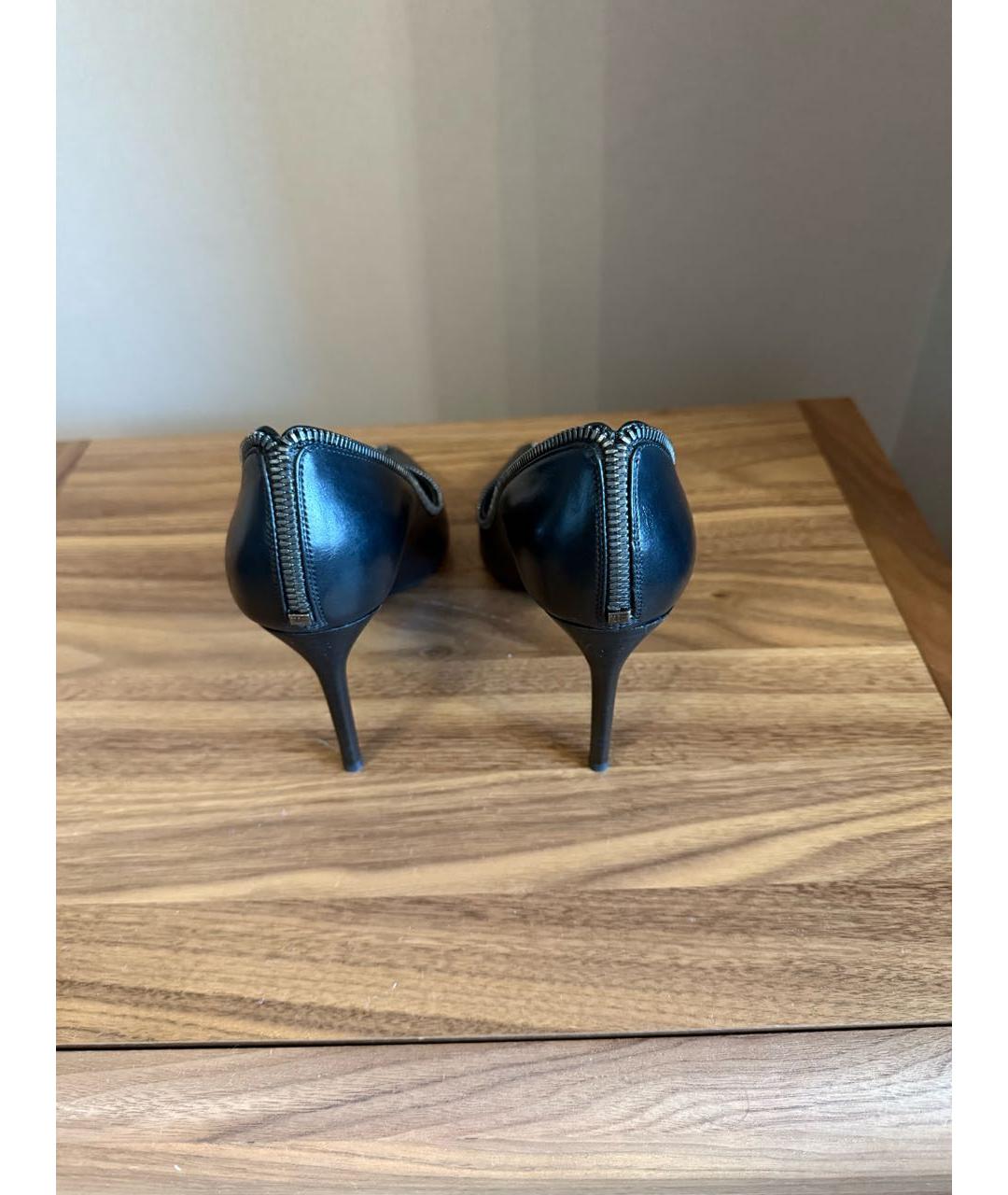 TOM FORD Черные кожаные туфли, фото 4