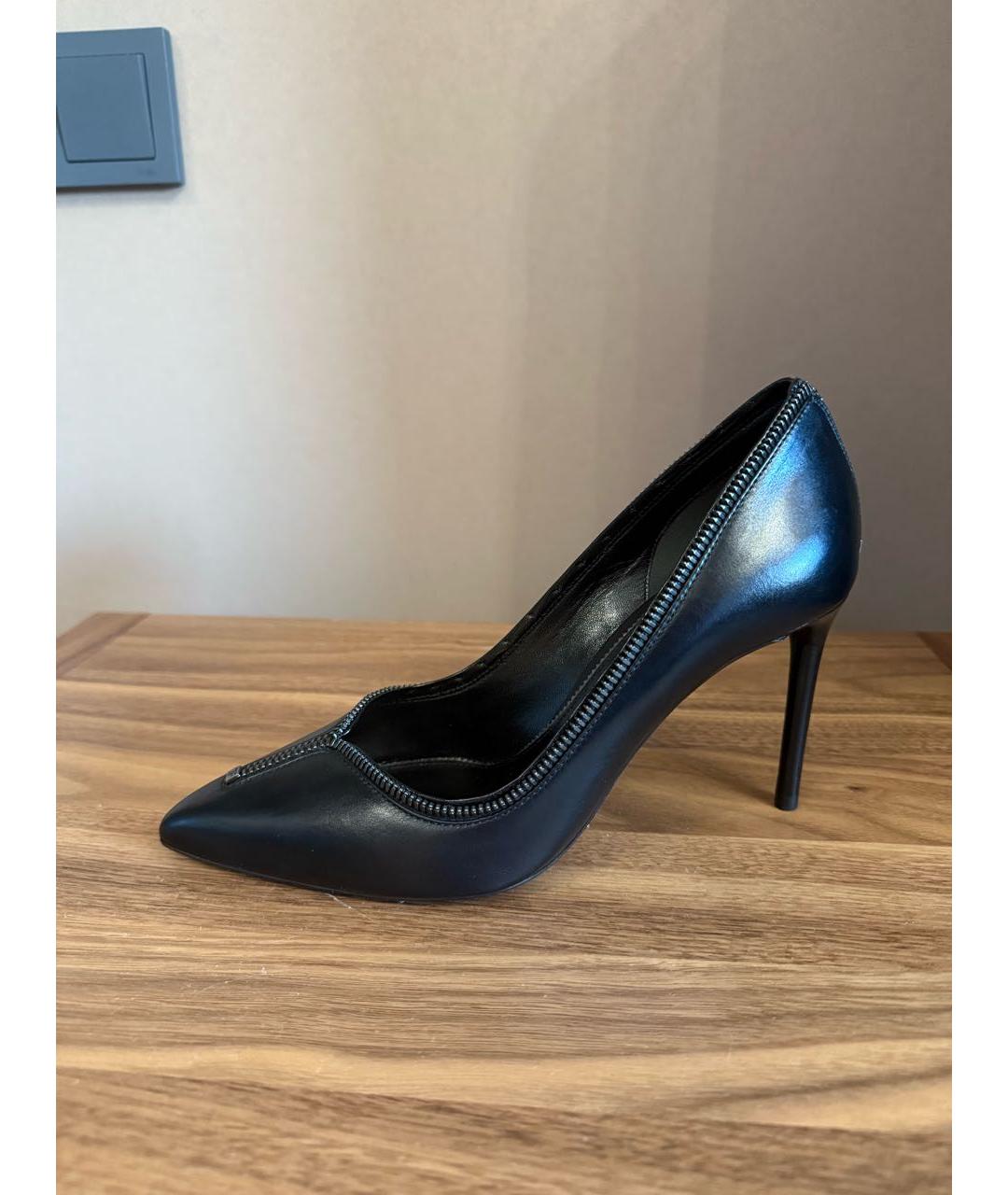 TOM FORD Черные кожаные туфли, фото 5