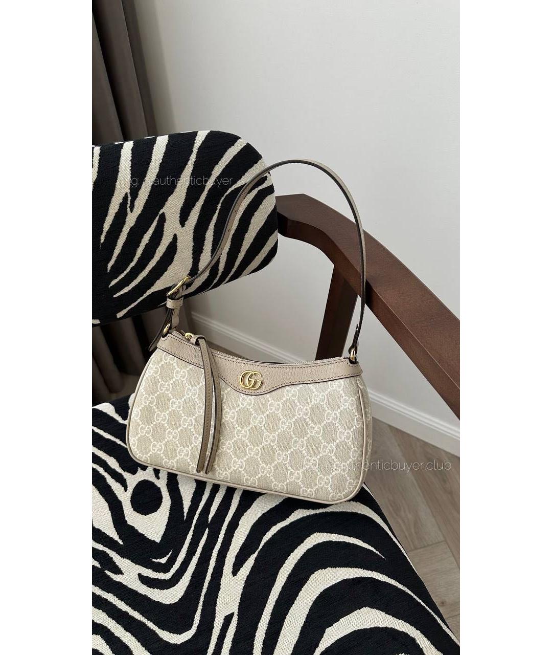 GUCCI Бежевая сумка через плечо, фото 4