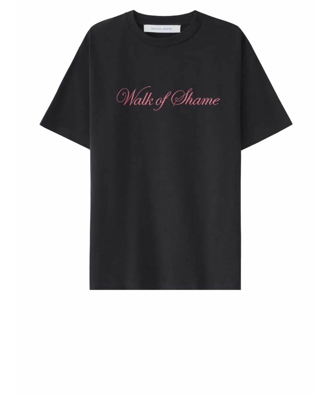 WALK OF SHAME Серая хлопковая футболка, фото 7
