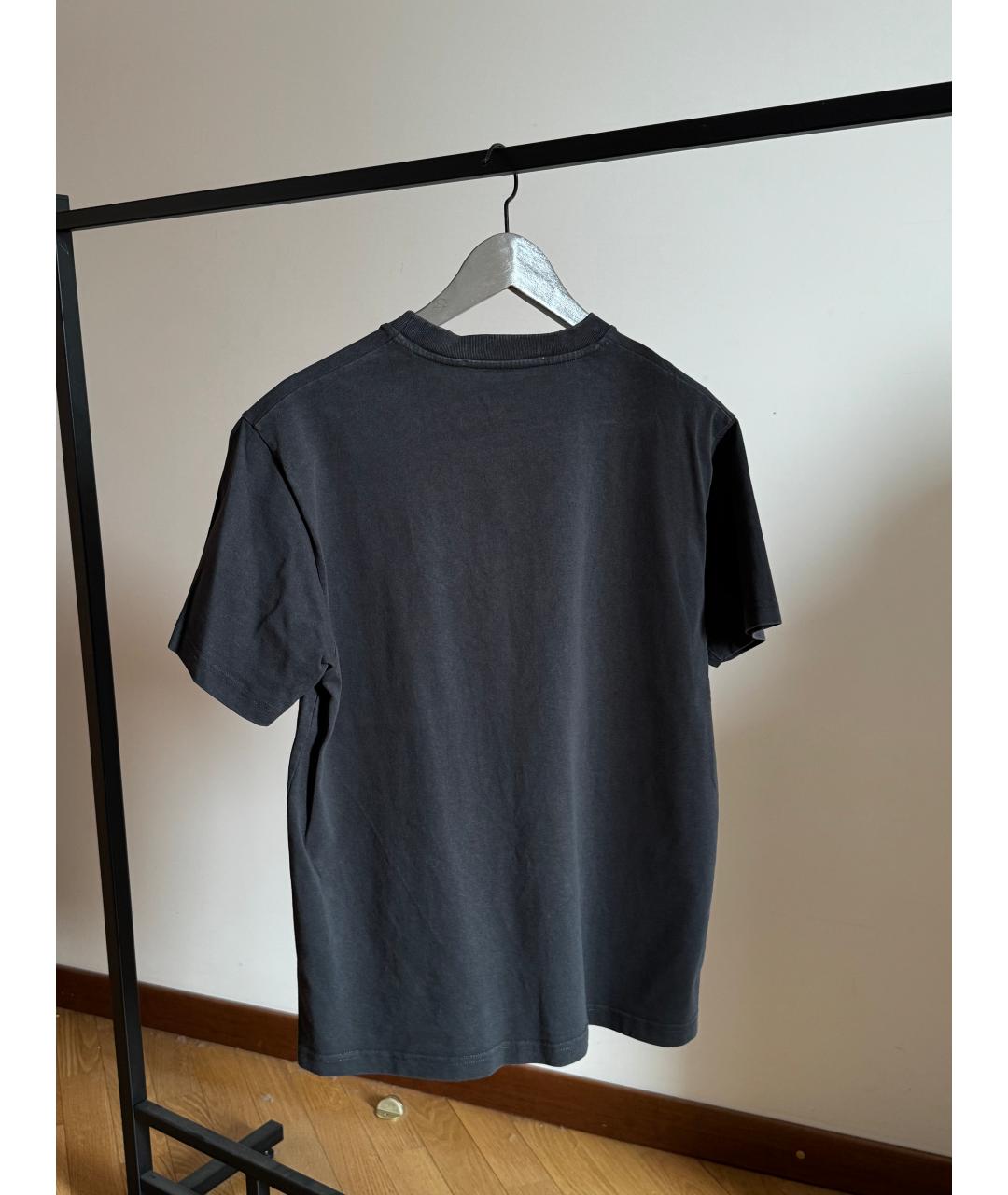 WALK OF SHAME Серая хлопковая футболка, фото 3