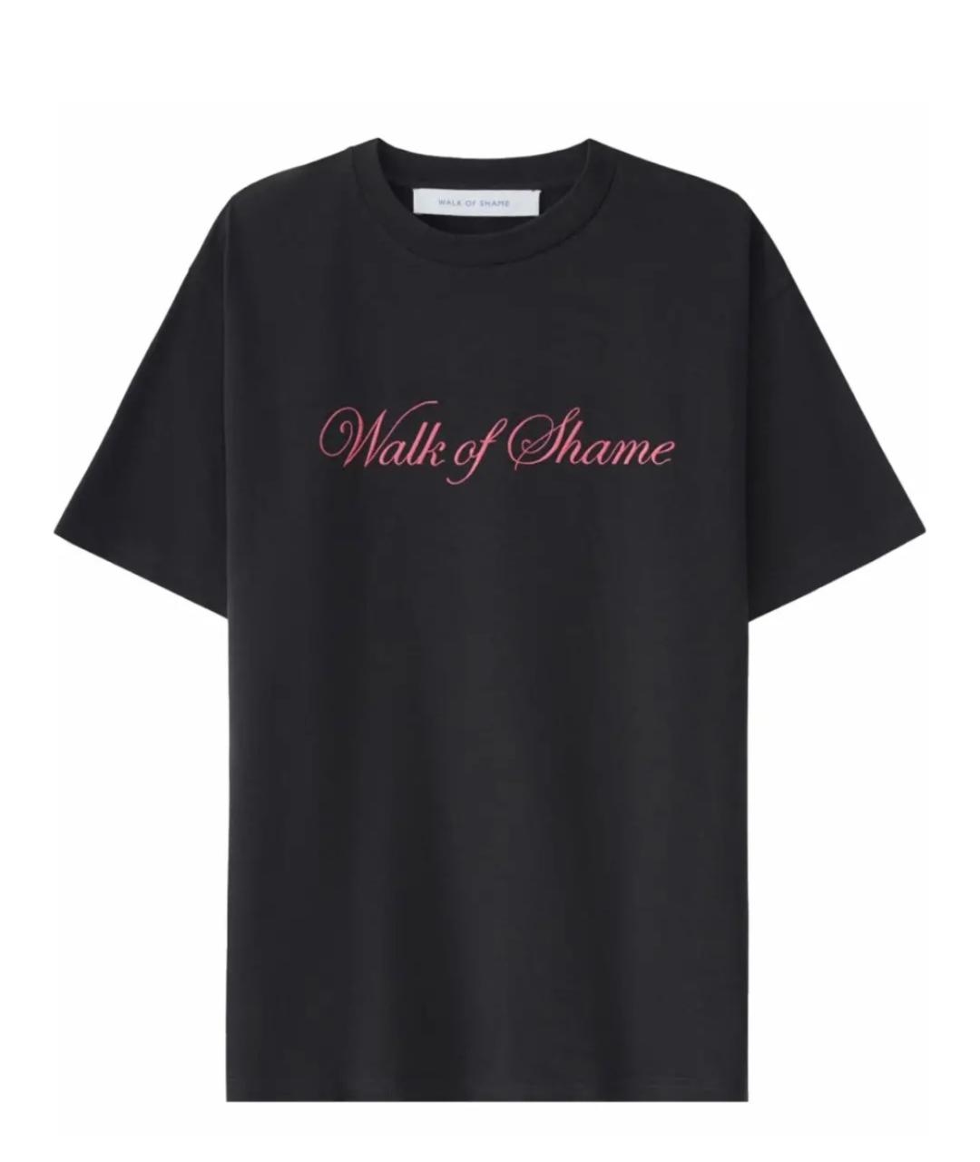 WALK OF SHAME Серая хлопковая футболка, фото 6