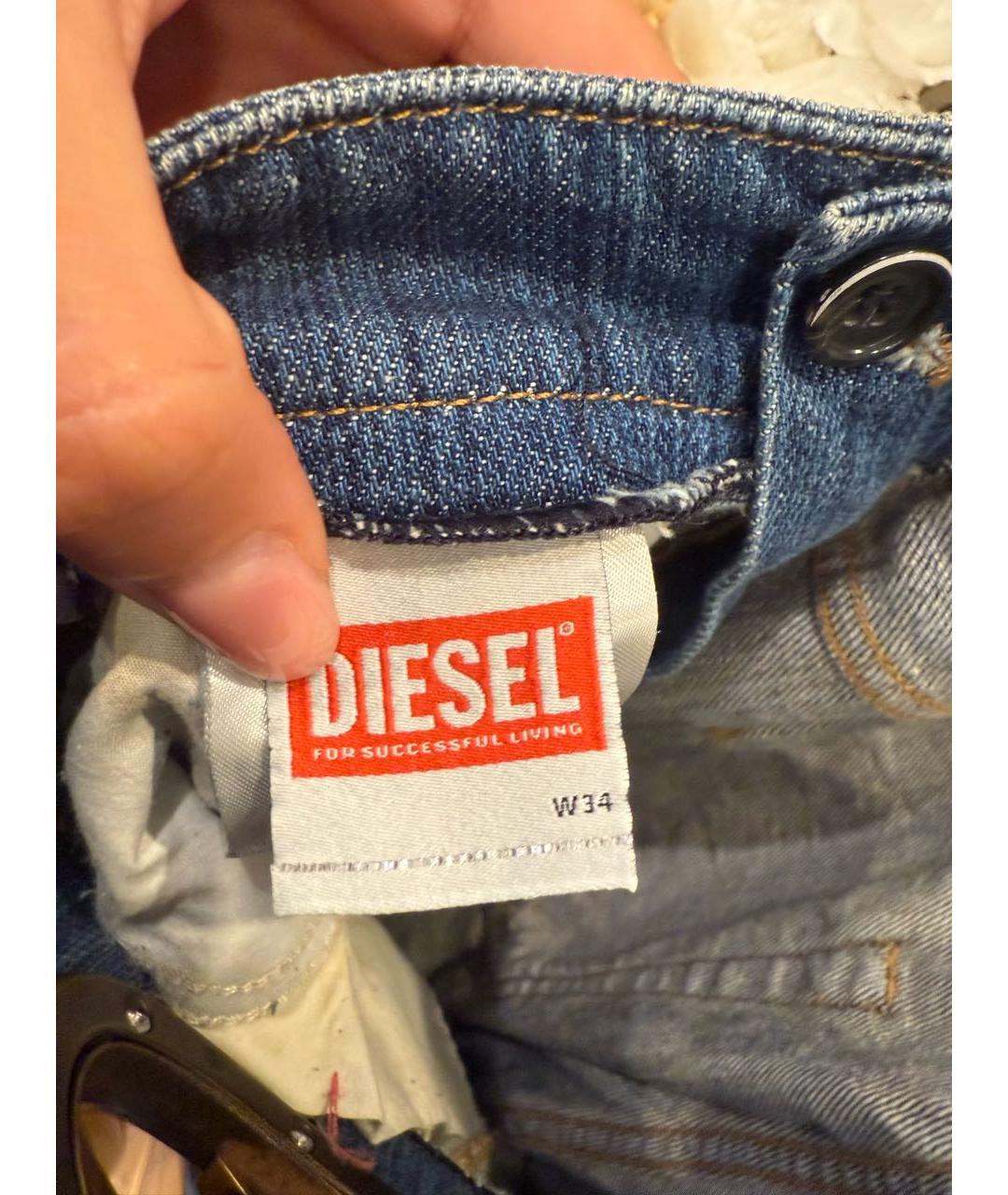 DIESEL Хлопковые джинсы, фото 3