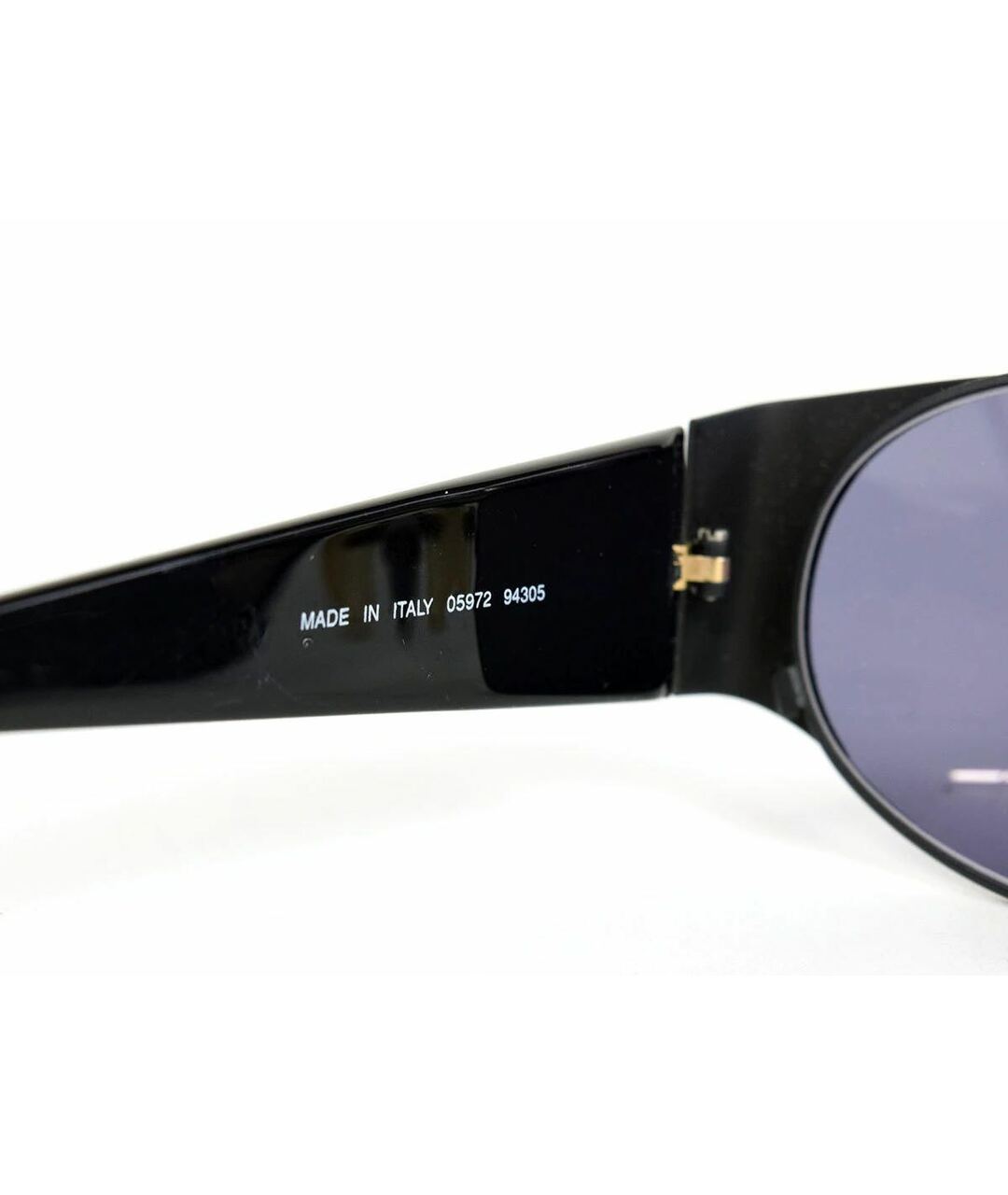 CHANEL VINTAGE Черные пластиковые солнцезащитные очки, фото 5