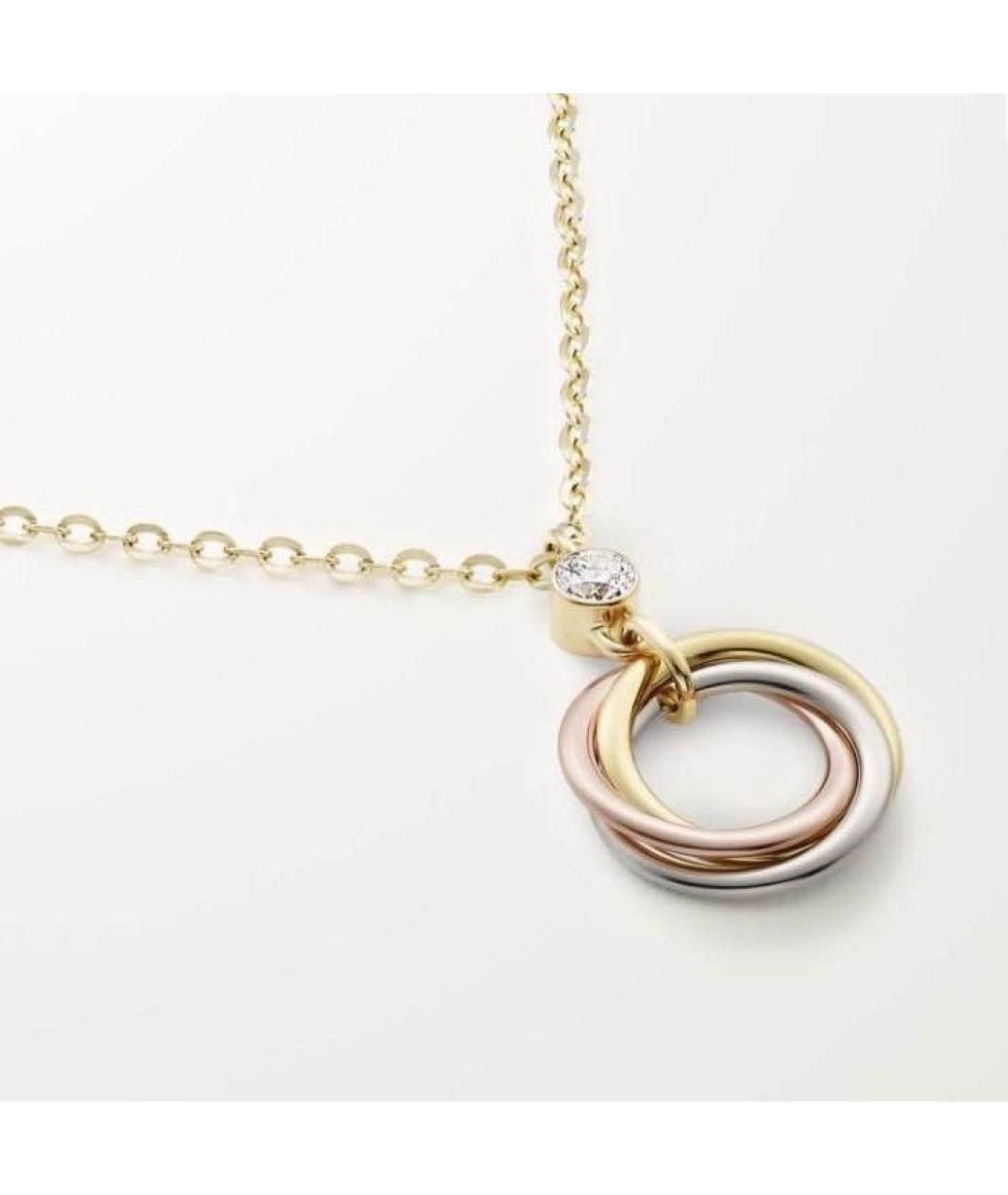 CARTIER Золотое колье из розового золота, фото 2