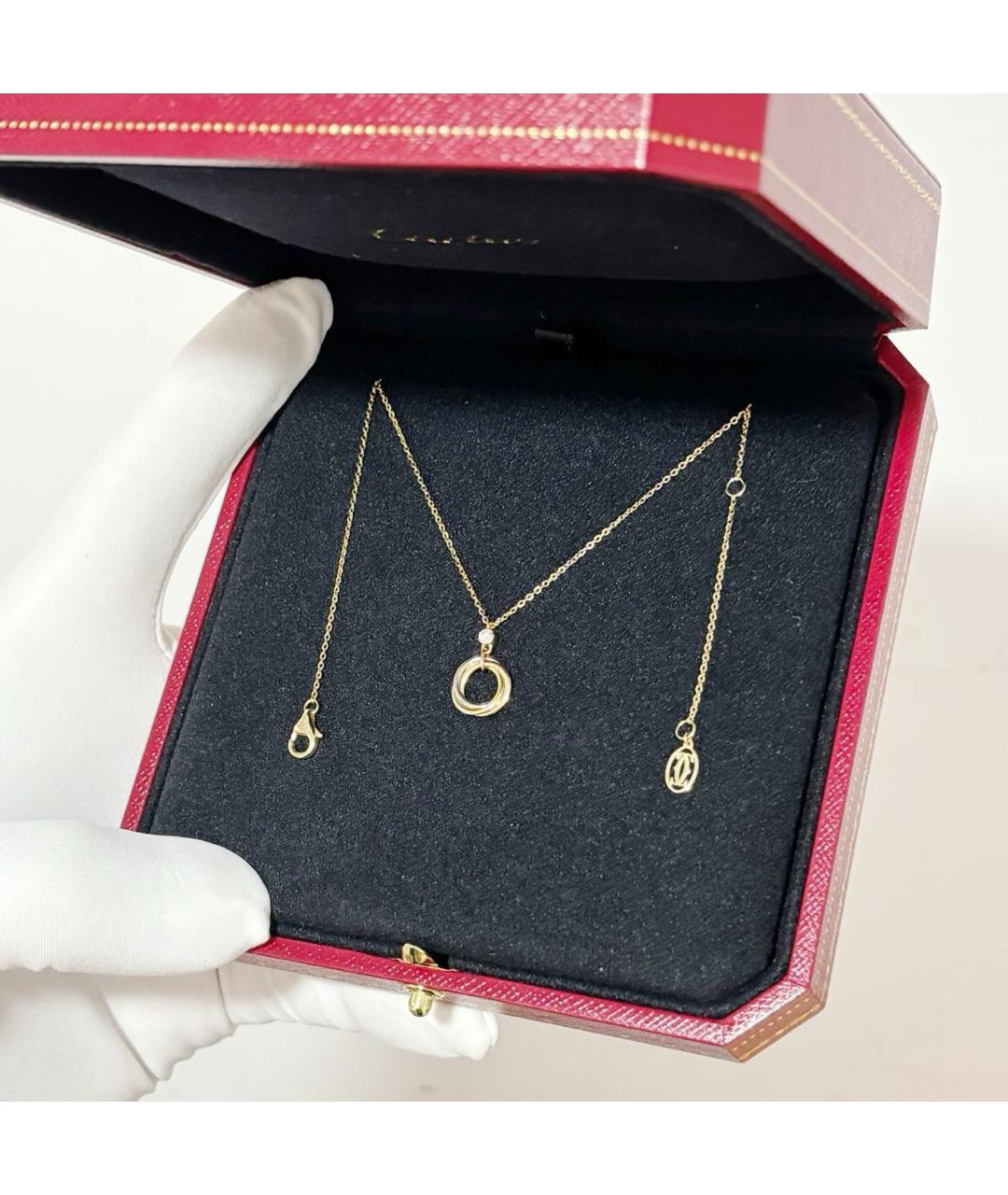 CARTIER Золотое колье из розового золота, фото 3