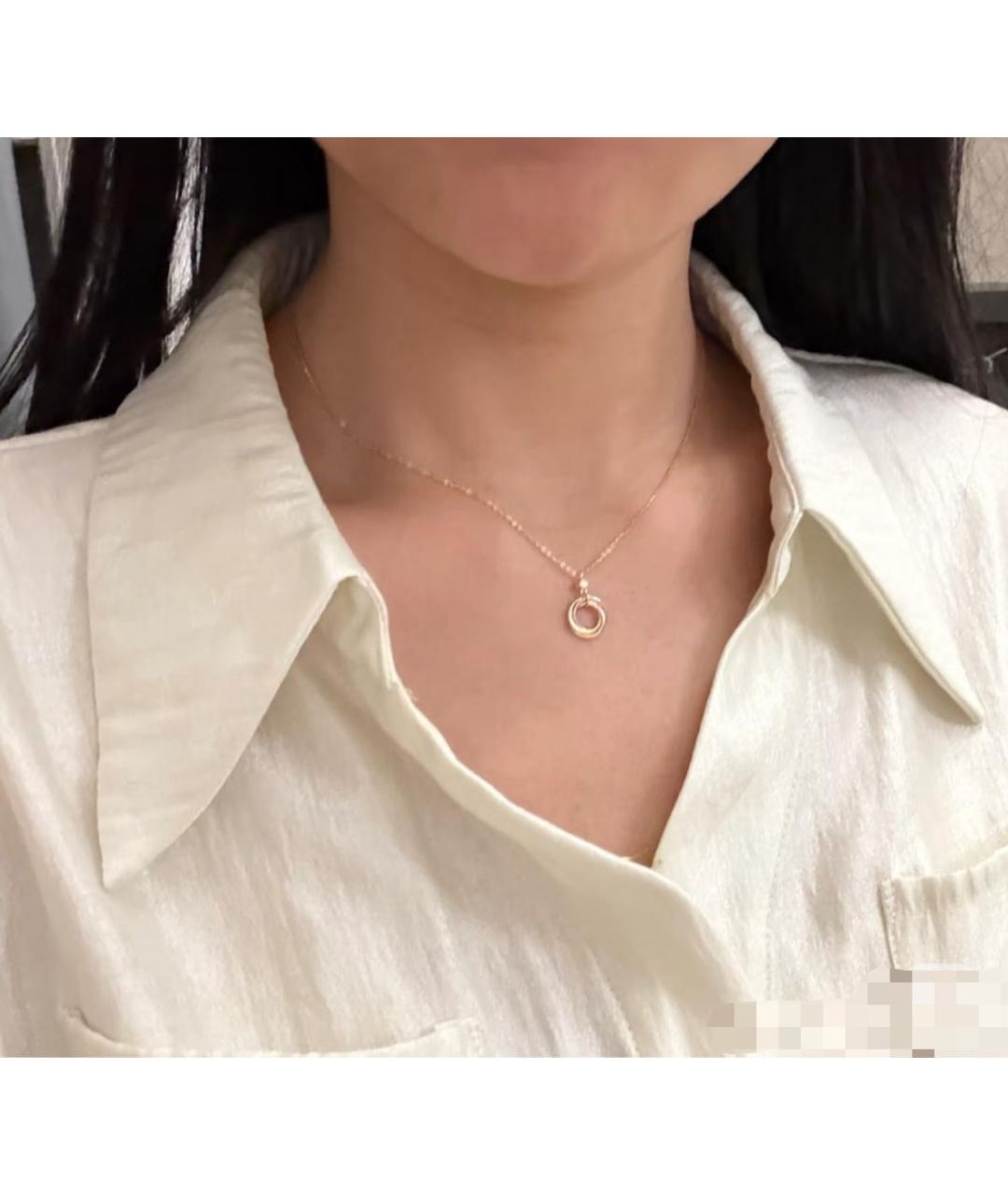 CARTIER Золотое колье из розового золота, фото 6