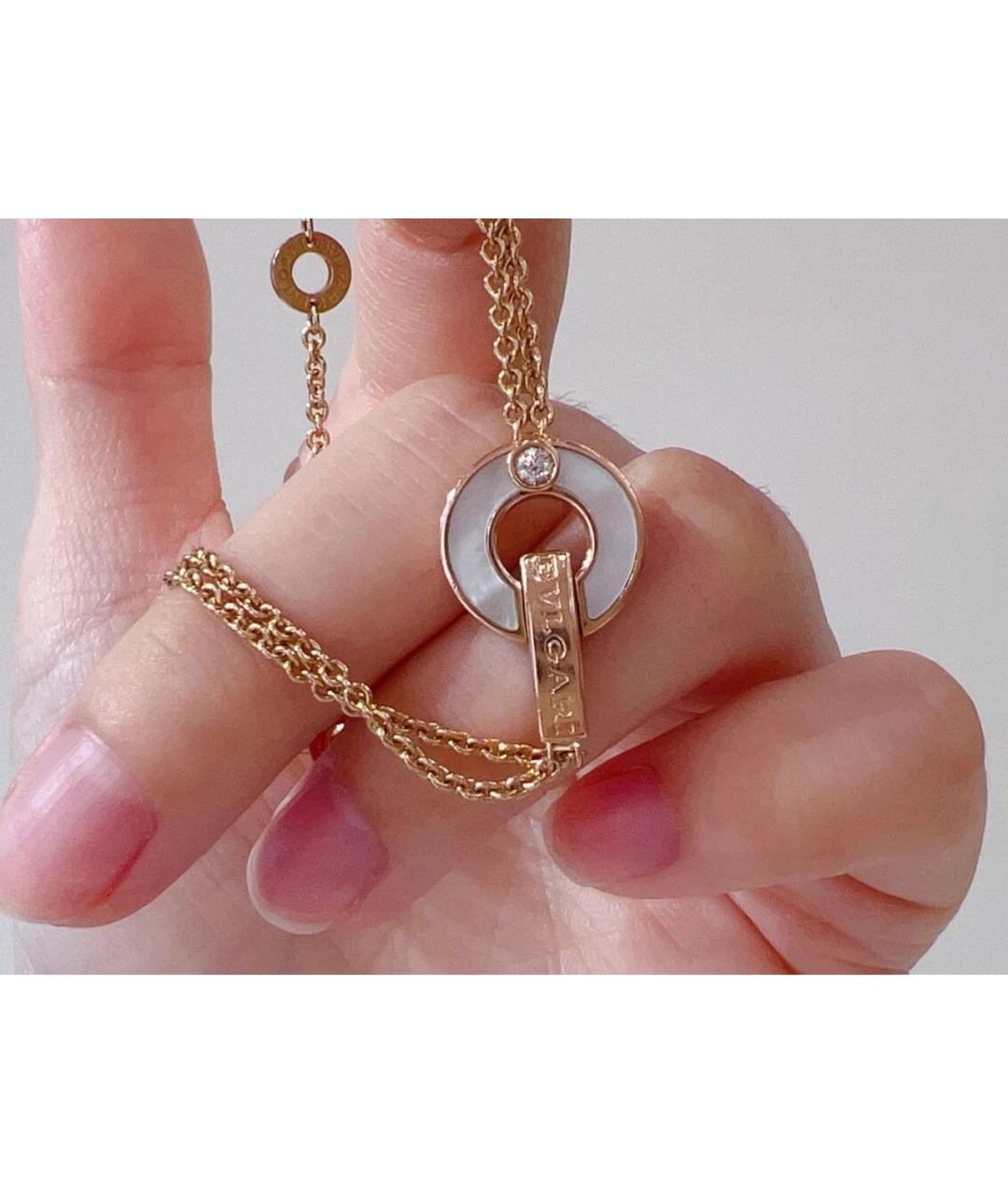 BVLGARI Розовый браслет из розового золота, фото 5
