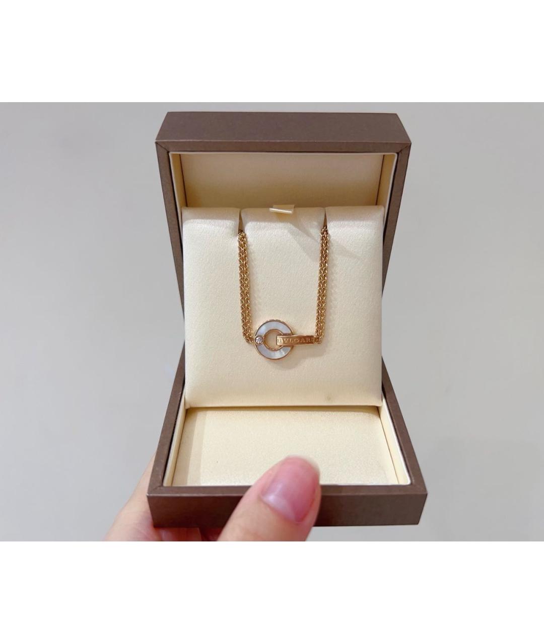 BVLGARI Розовый браслет из розового золота, фото 2