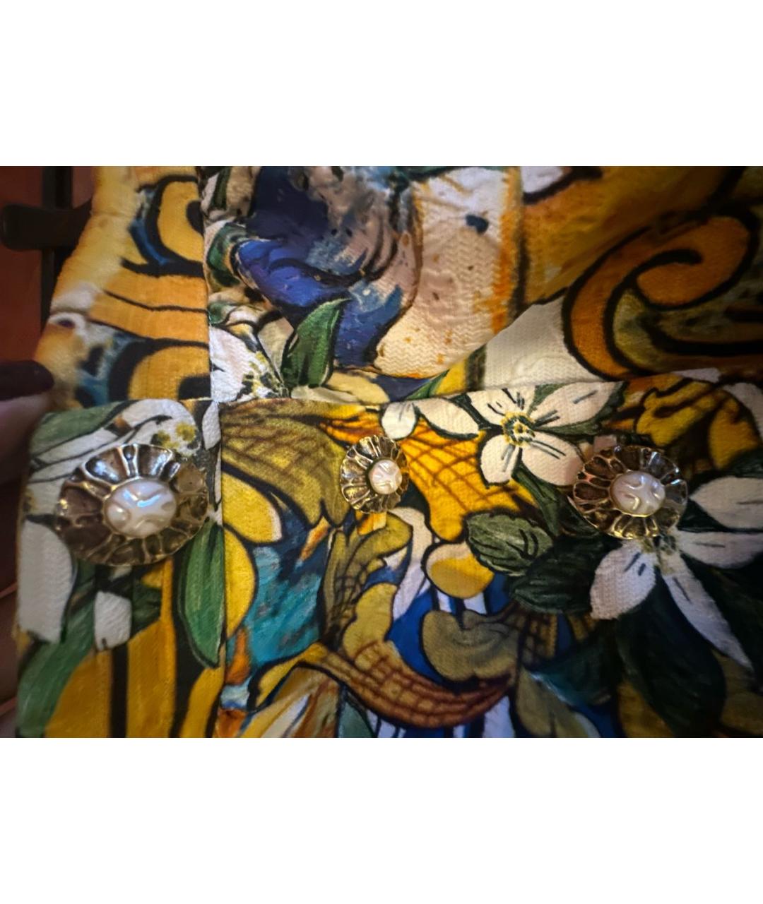 DOLCE&GABBANA Мульти юбка мини, фото 6