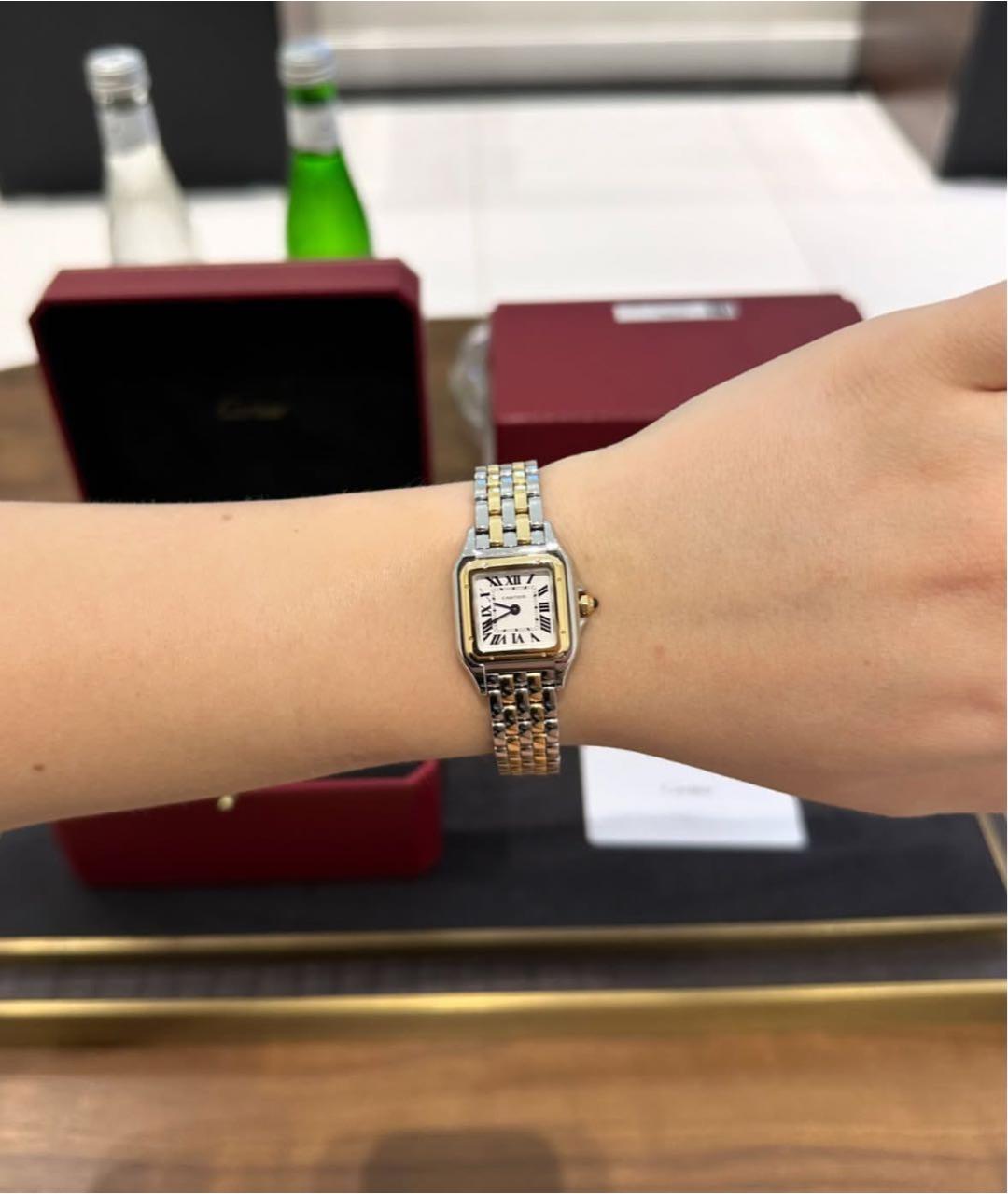 CARTIER Золотые часы, фото 8