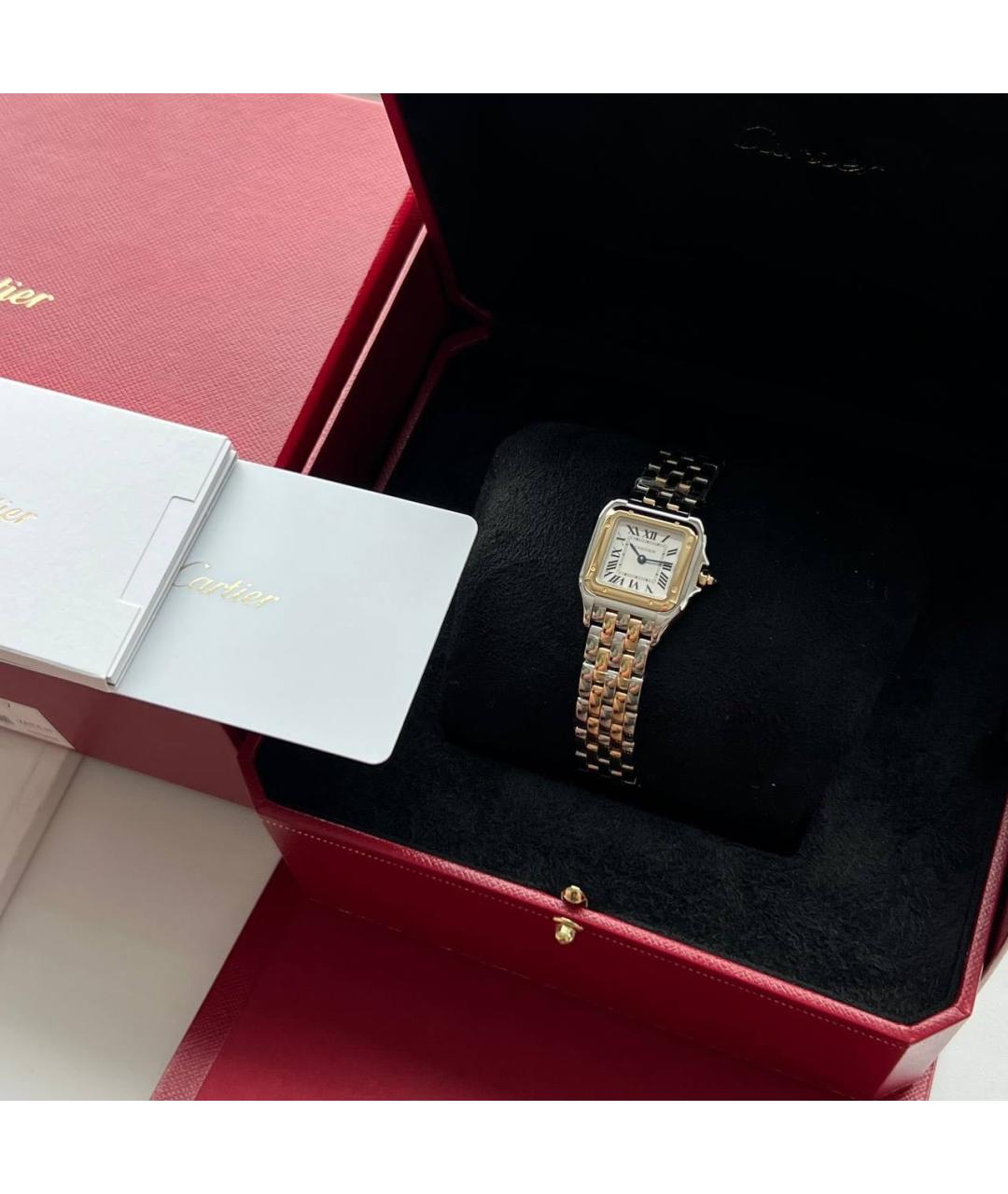CARTIER Золотые часы, фото 7